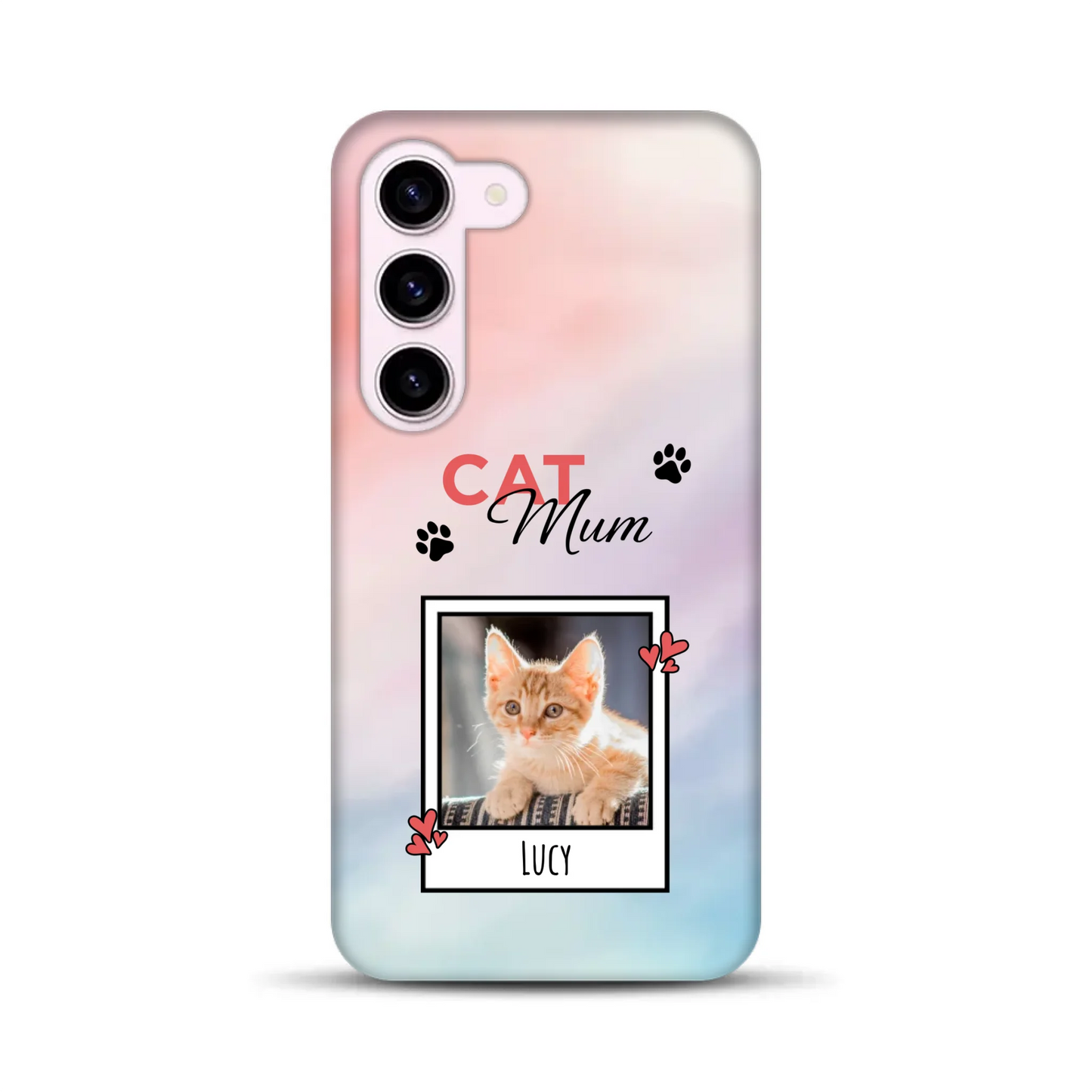 Katzen Mama - Individuelle Premium Hülle für Samsung