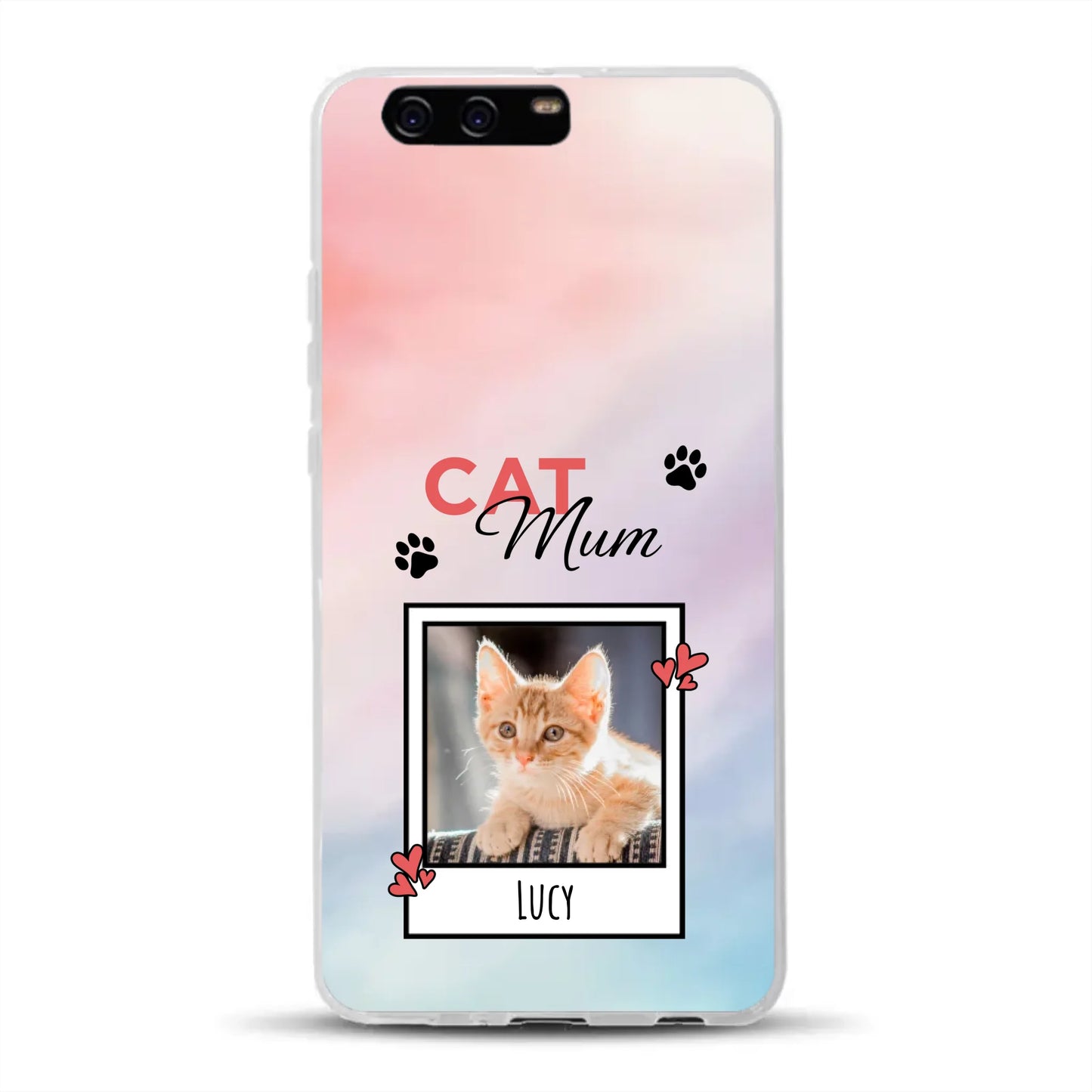 Katzen Mama - Individuelle Handyhülle für Huawei