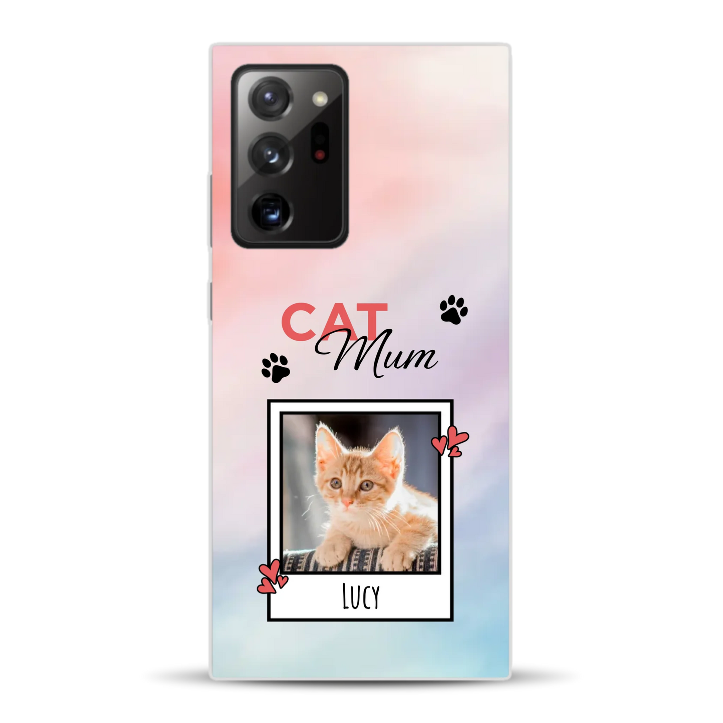 Katzen Mama - Individuelle Handyhülle für Samsung