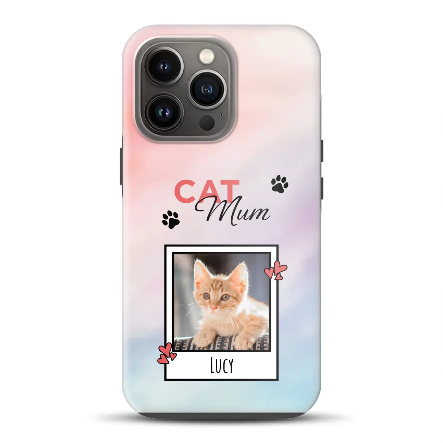 Katzen Mama - Individuelle Premium Hülle für iPhone