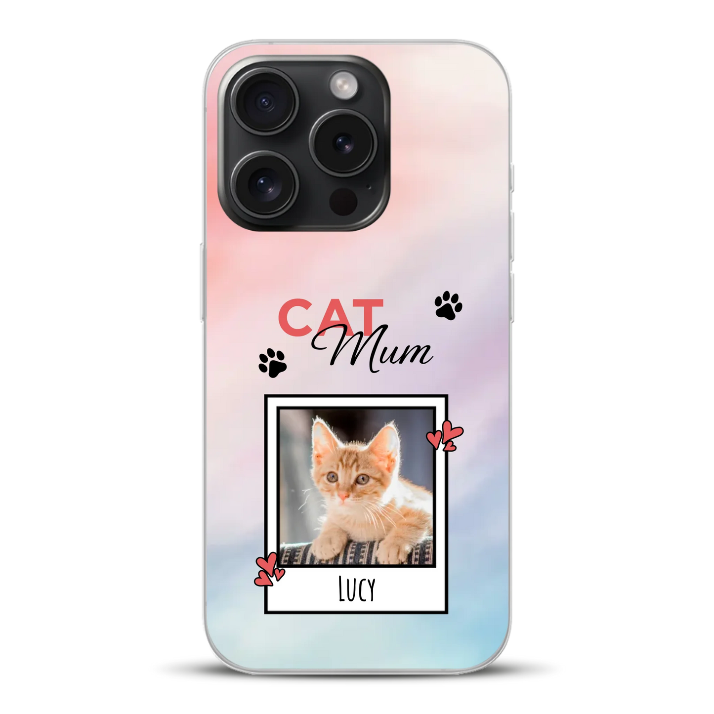 Katzen Mama - Individuelle Handyhülle für iPhone