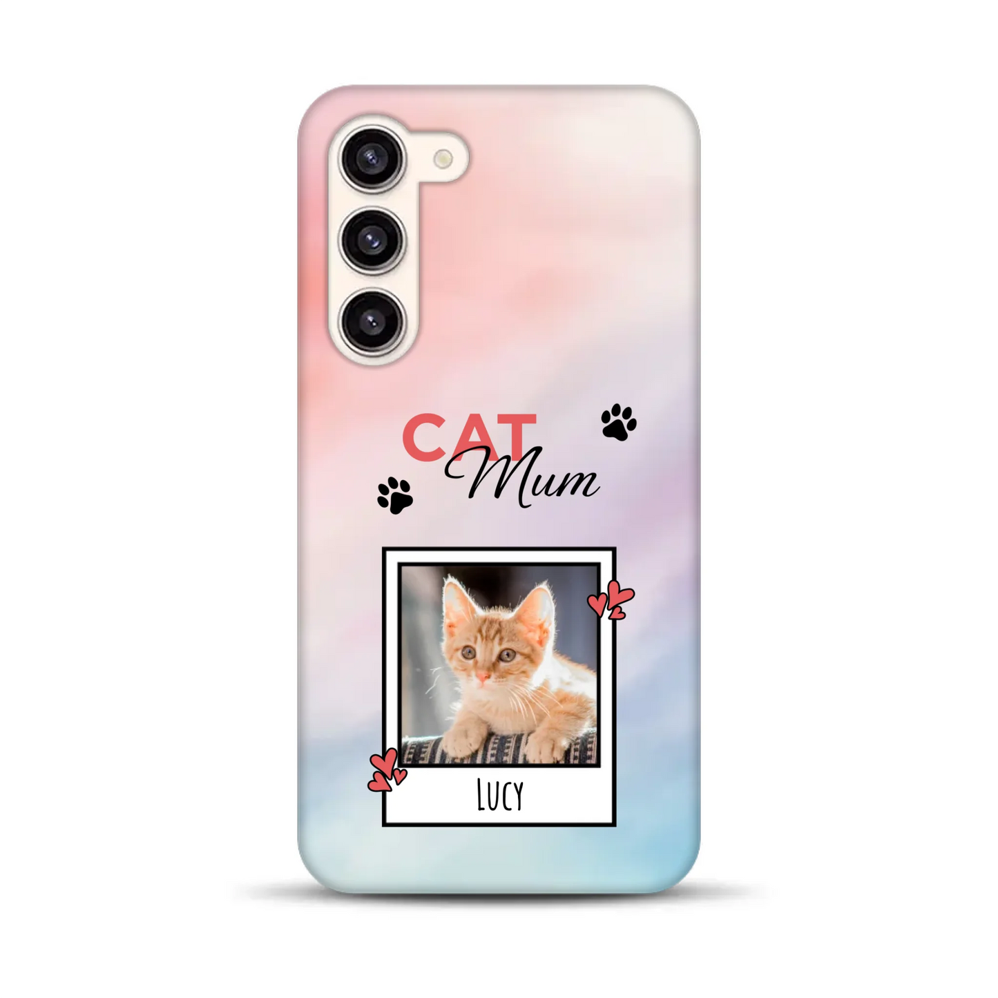 Katzen Mama - Individuelle Premium Hülle für Samsung