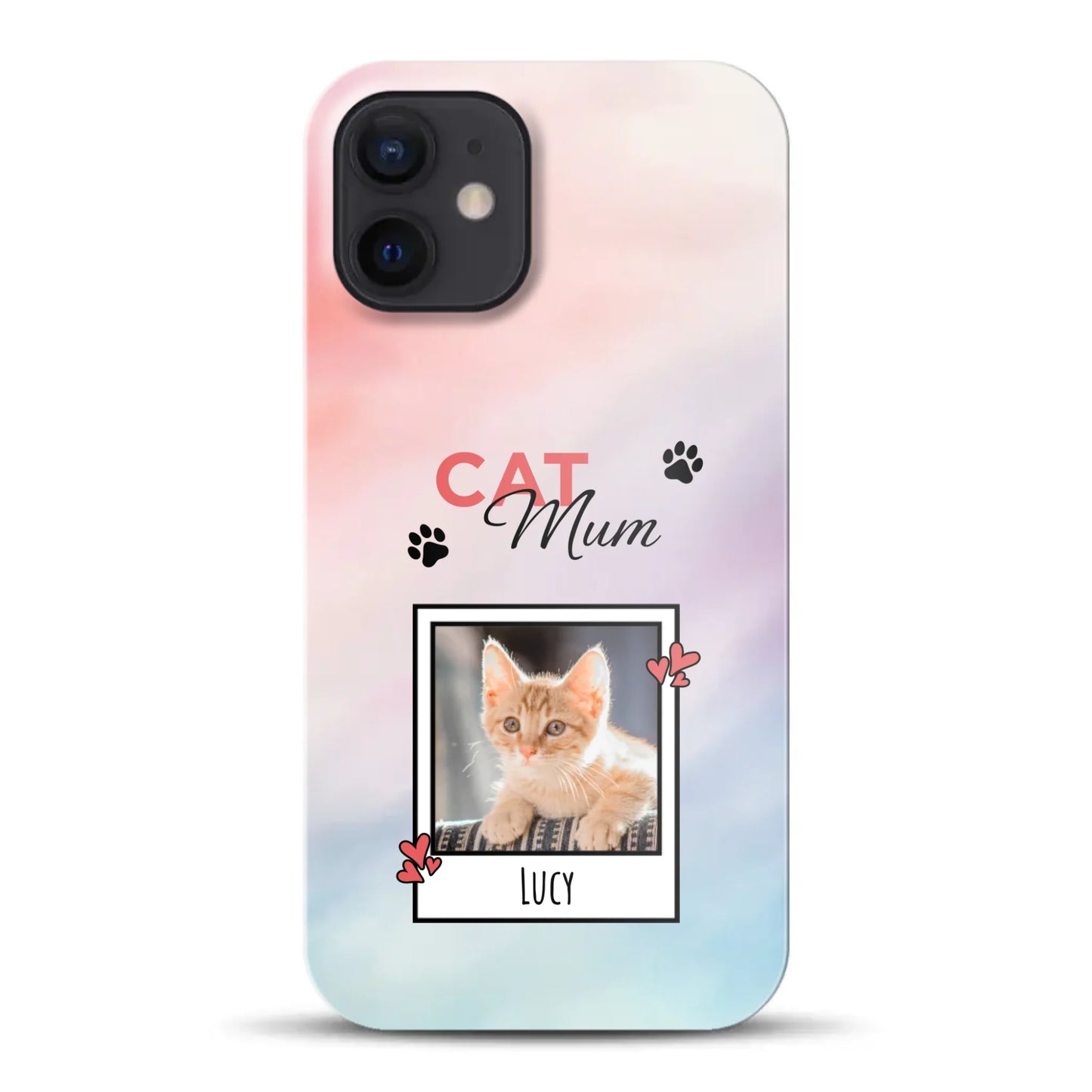 Katzen Mama - Individuelle Hardcase Hülle für iPhone
