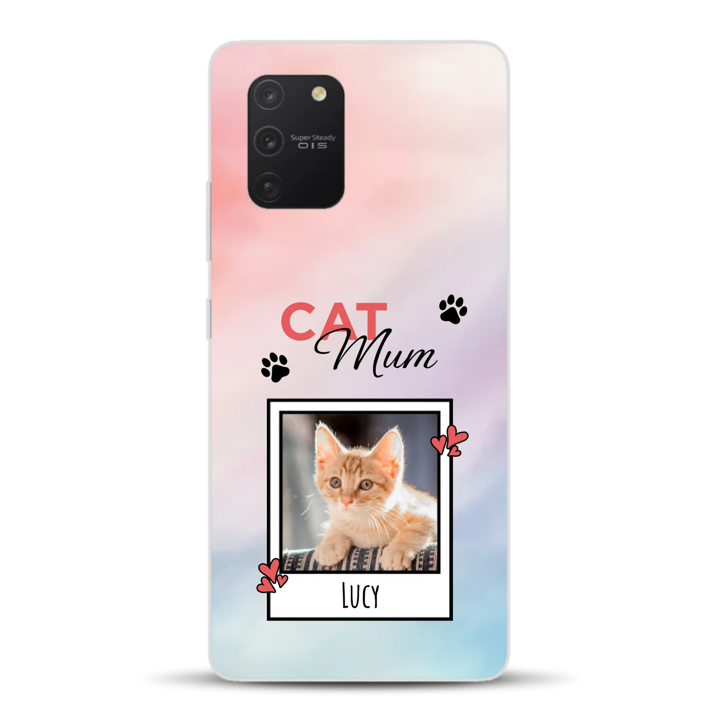 Katzen Mama - Individuelle Handyhülle für Samsung