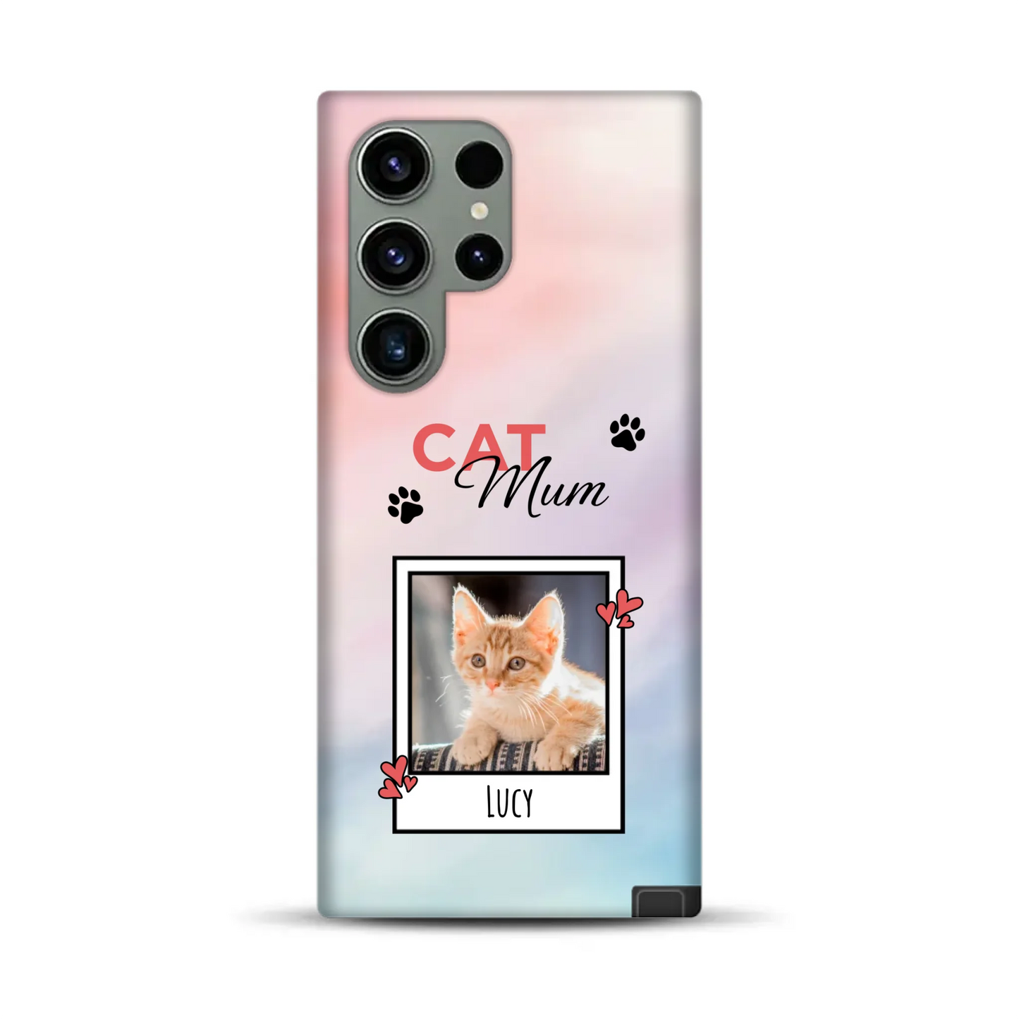 Katzen Mama - Individuelle Premium Hülle für Samsung