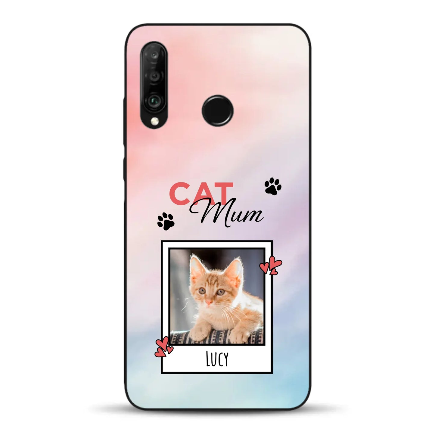Katzen Mama - Individuelle Handyhülle für Huawei