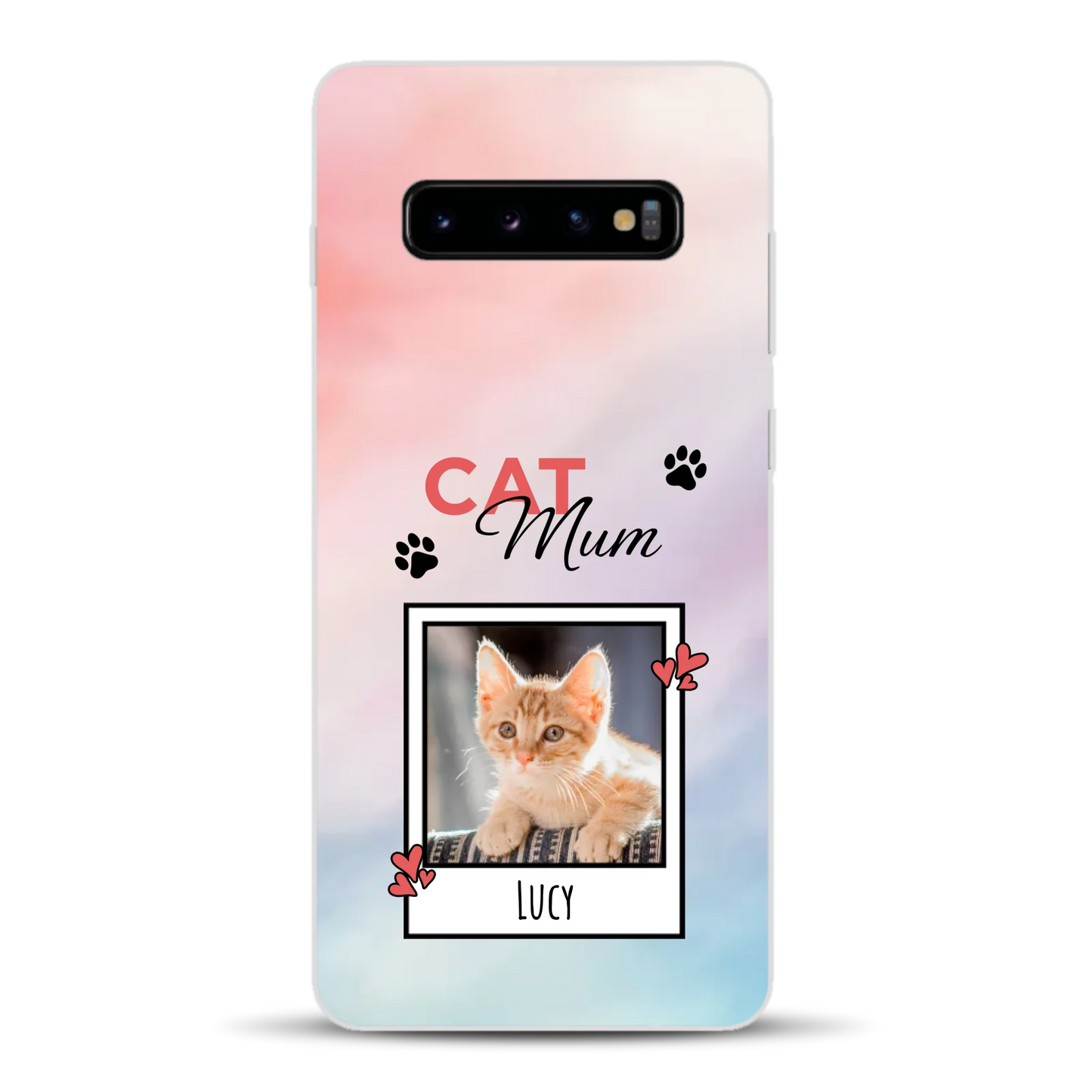 Katzen Mama - Individuelle Handyhülle für Samsung