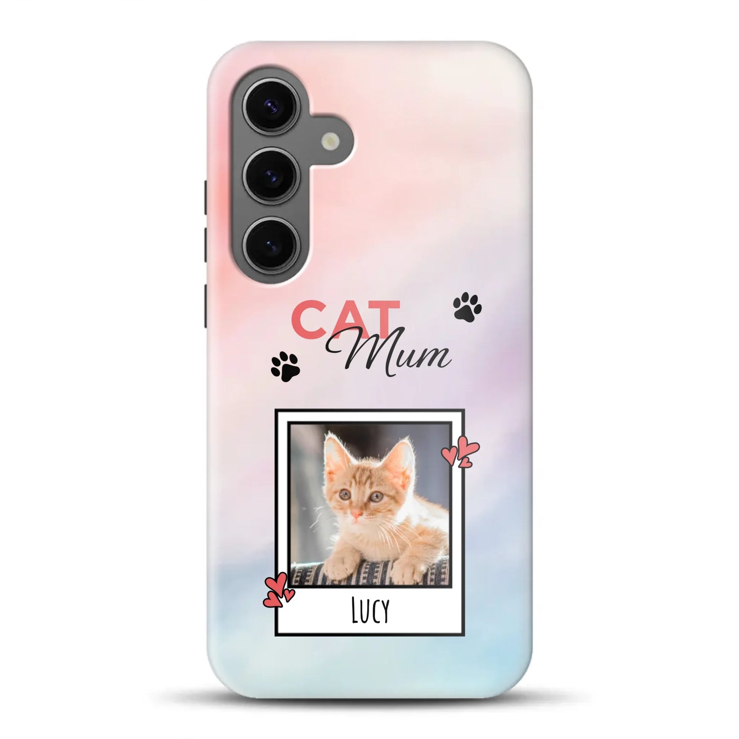 Katzen Mama - Individuelle Premium Hülle für Samsung