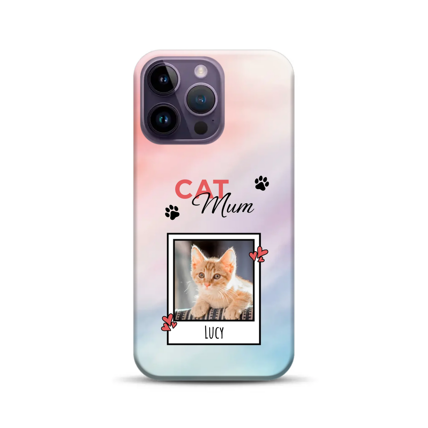 Katzen Mama - Individuelle Premium Hülle für iPhone