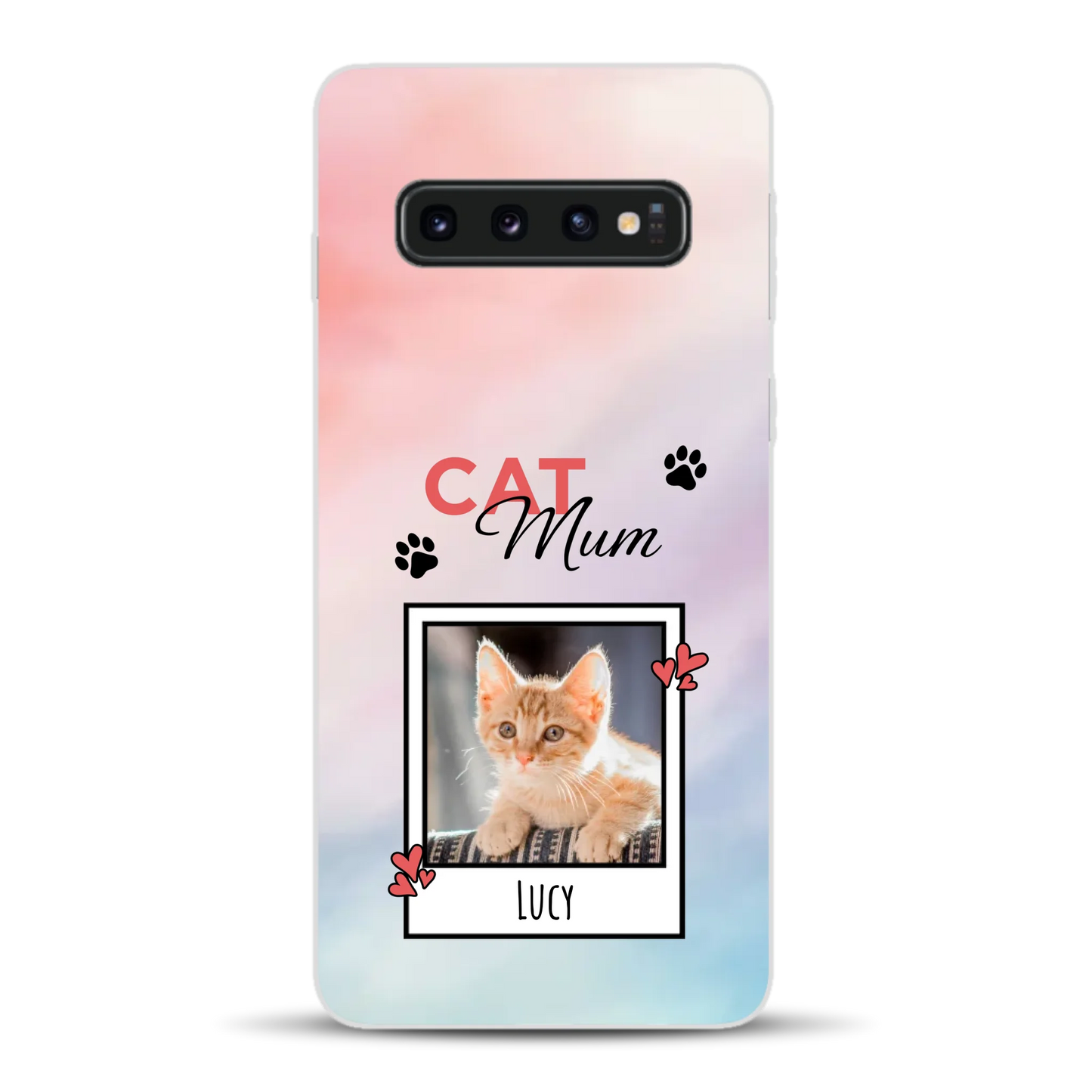Katzen Mama - Individuelle Handyhülle für Samsung