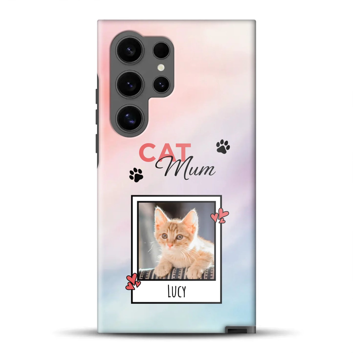 Katzen Mama - Individuelle Premium Hülle für Samsung