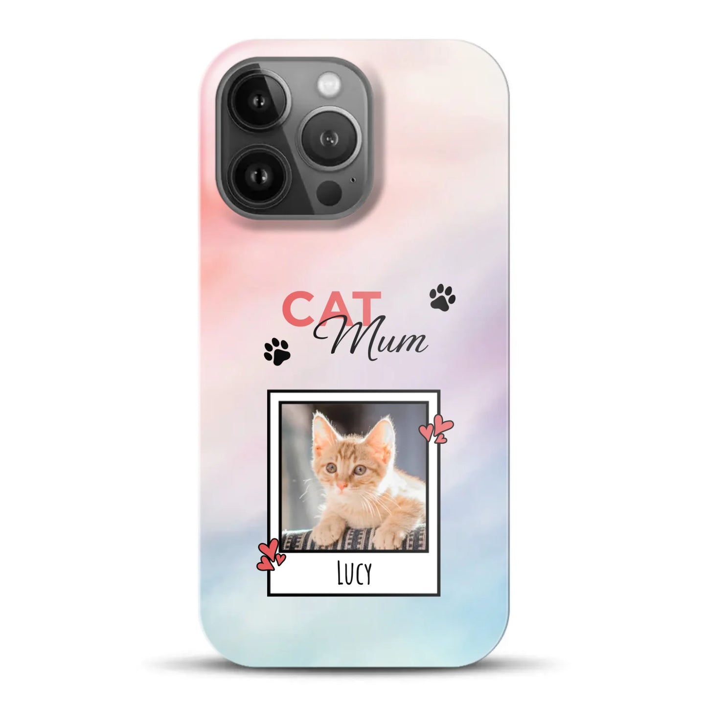 Katzen Mama - Individuelle Hardcase Hülle für iPhone