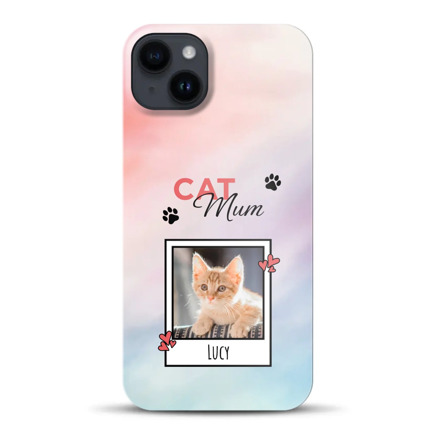 Katzen Mama - Individuelle Hardcase Hülle für iPhone