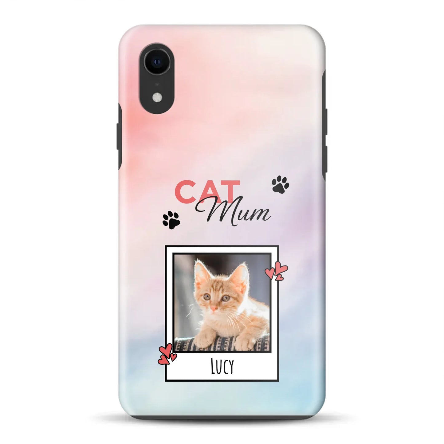Katzen Mama - Individuelle Premium Hülle für iPhone