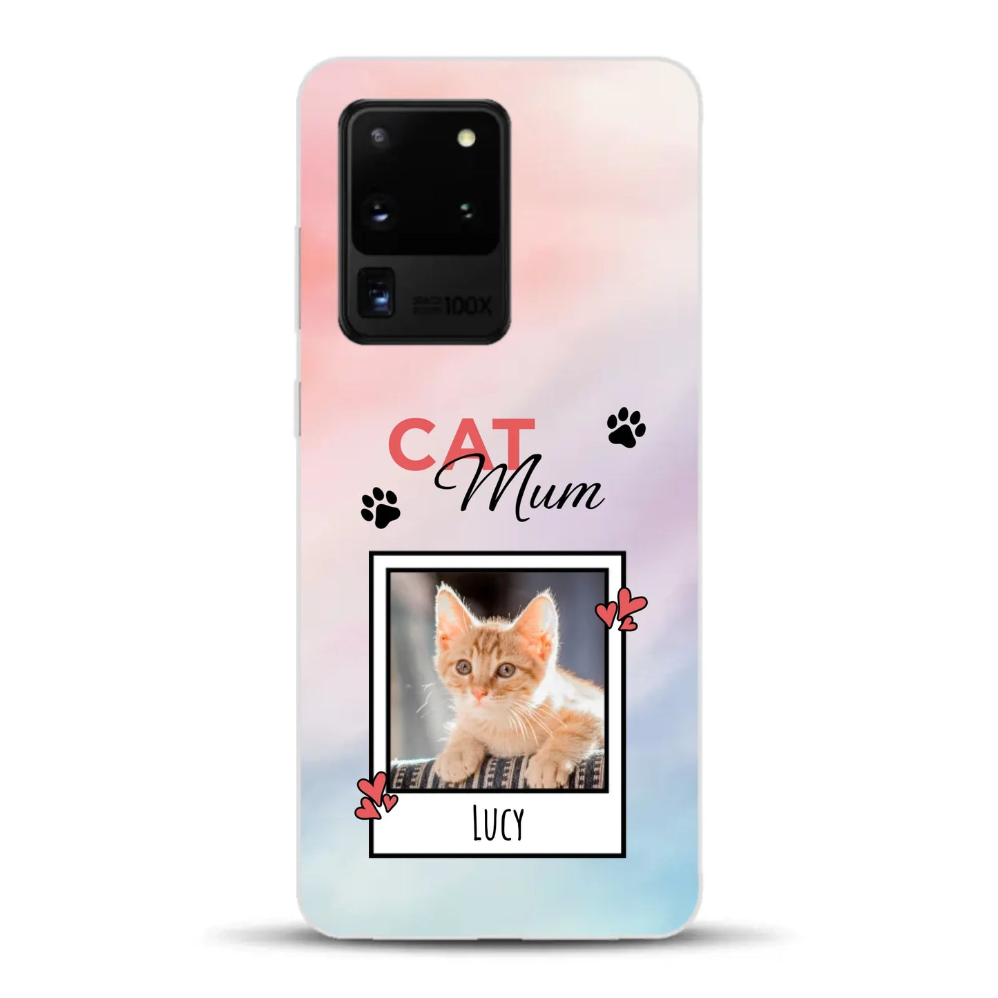 Katzen Mama - Individuelle Handyhülle für Samsung