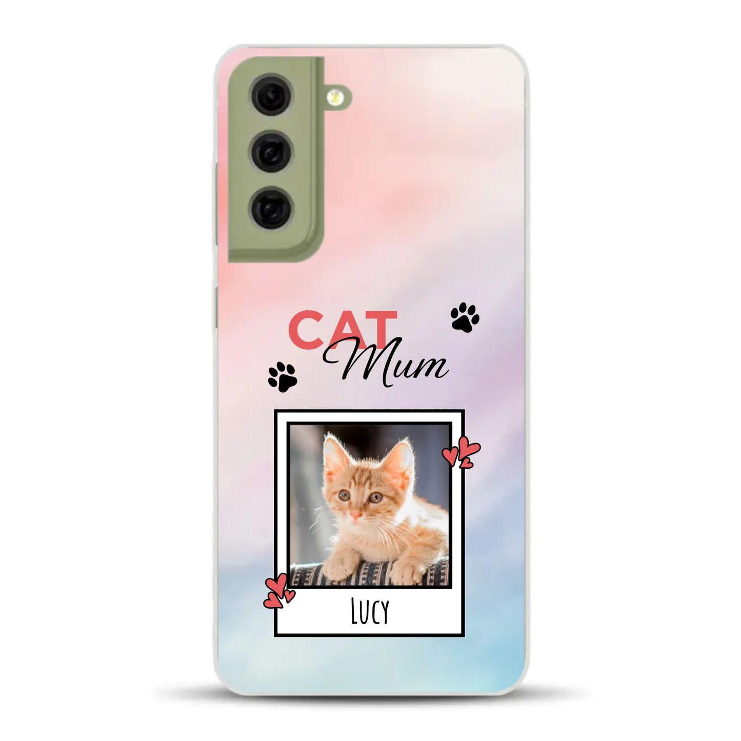 Katzen Mama - Individuelle Handyhülle für Samsung