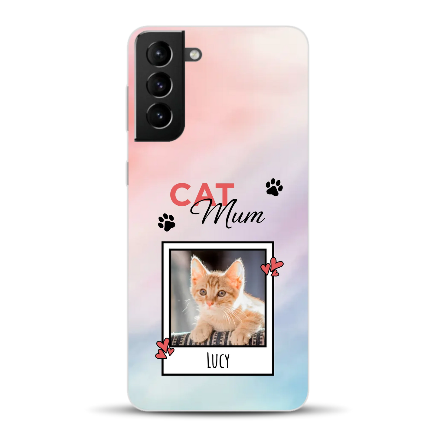 Katzen Mama - Individuelle Handyhülle für Samsung