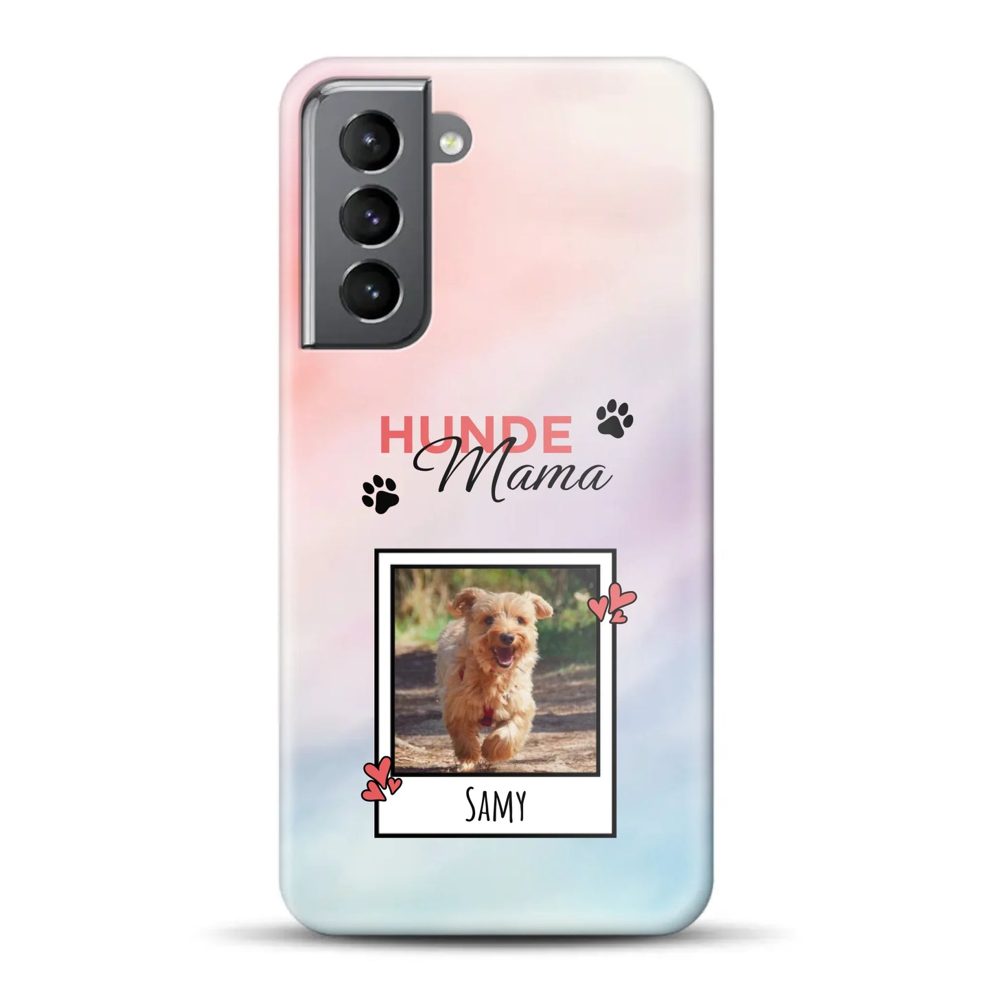 Hunde Mama - Individuelle Hardcase Hülle für Samsung