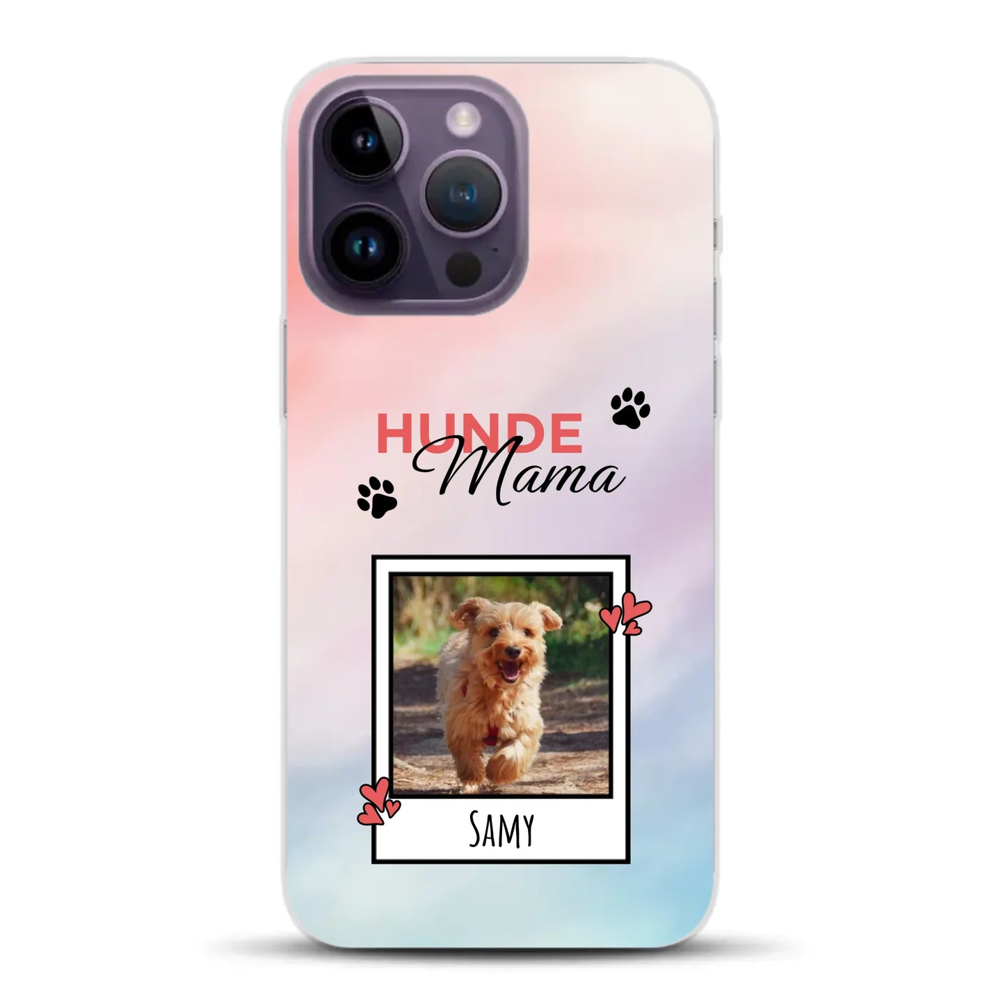 Hunde Mama - Individuelle Handyhülle für iPhone