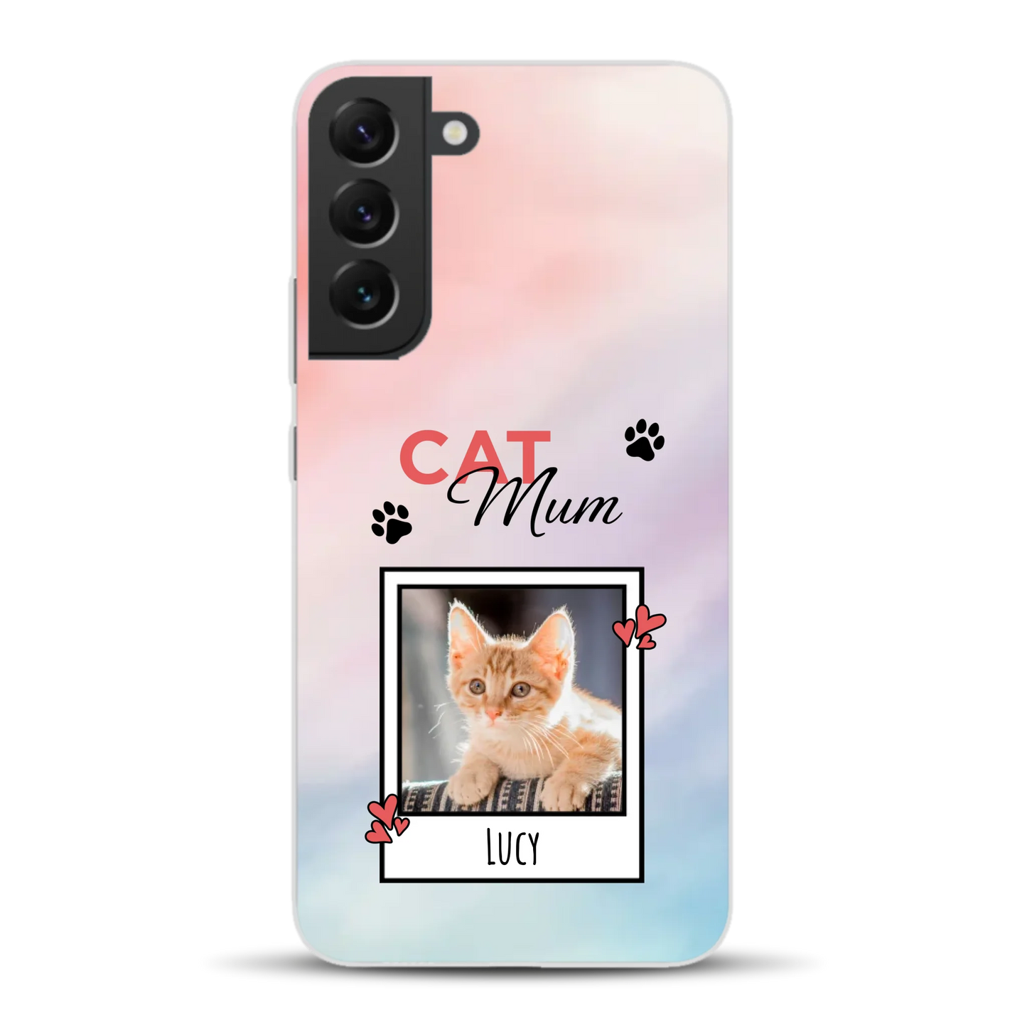 Katzen Mama - Individuelle Handyhülle für Samsung
