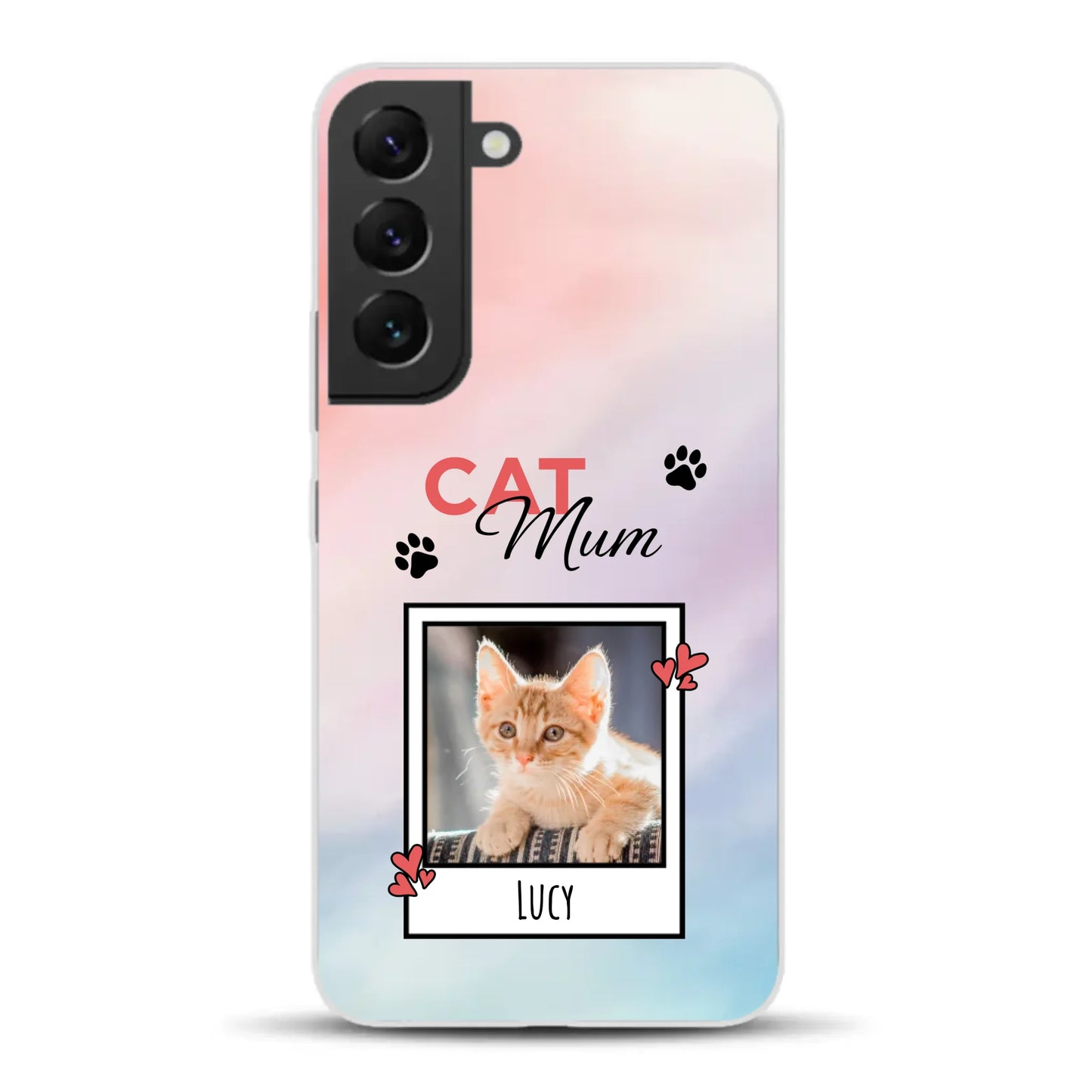 Katzen Mama - Individuelle Handyhülle für Samsung