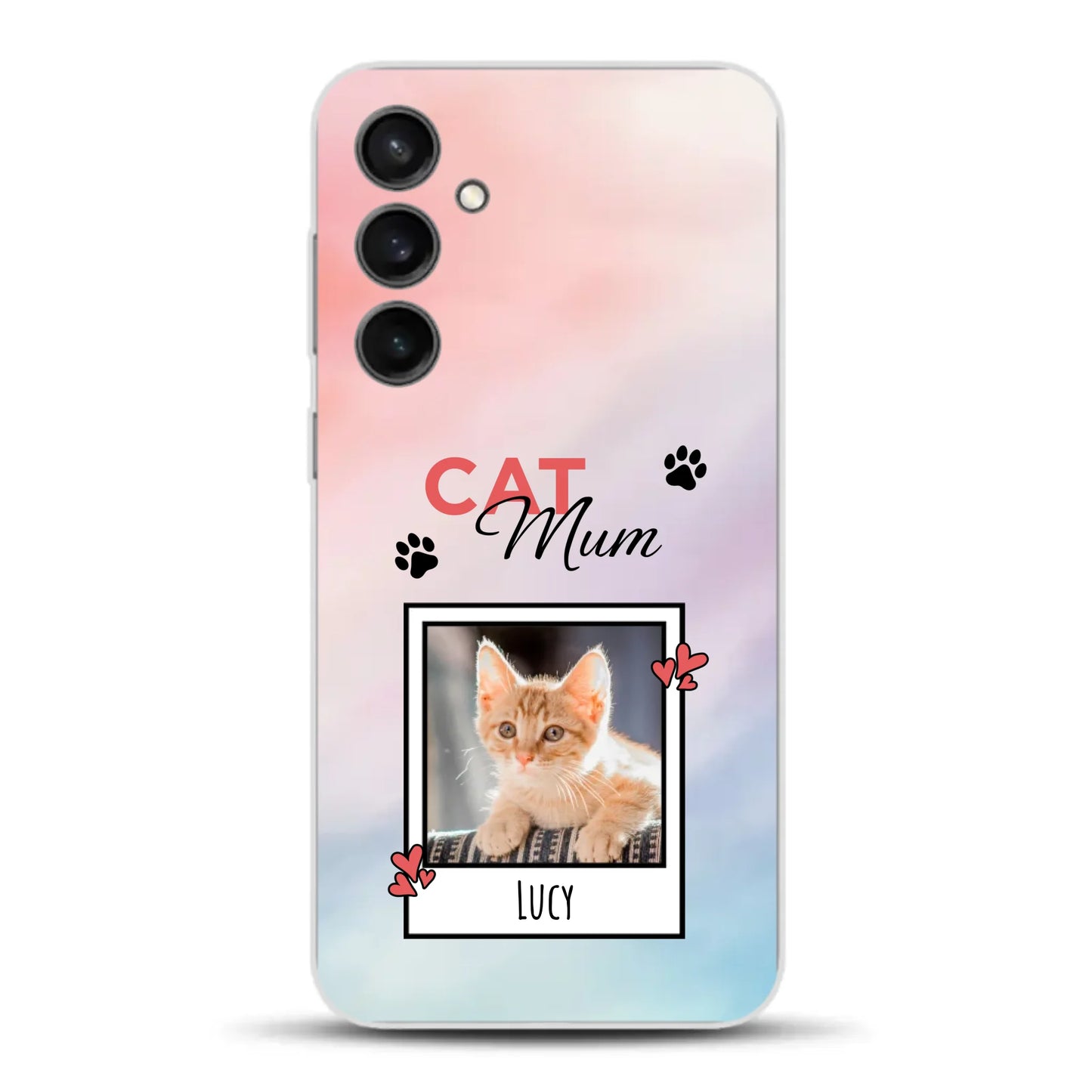 Katzen Mama - Individuelle Handyhülle für Samsung