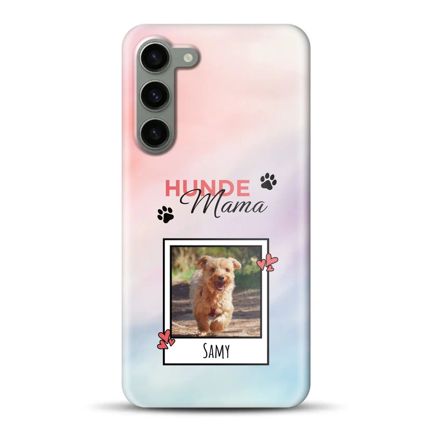 Hunde Mama - Individuelle Hardcase Hülle für Samsung