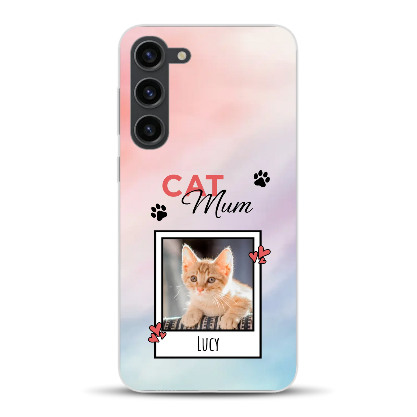 Katzen Mama - Individuelle Handyhülle für Samsung
