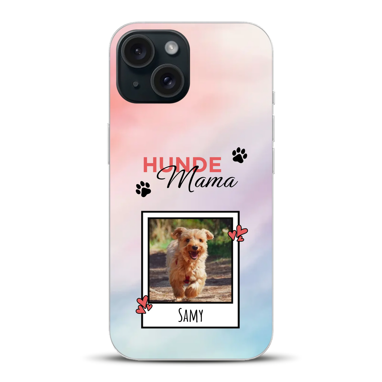 Hunde Mama - Individuelle Handyhülle für iPhone