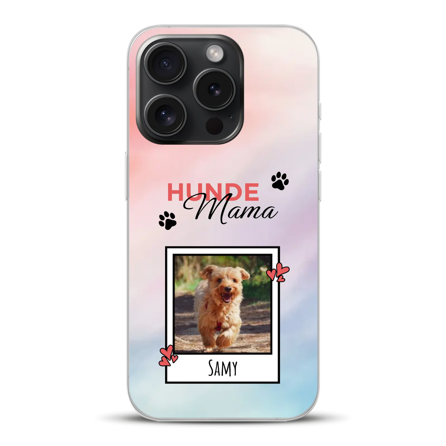 Hunde Mama - Individuelle Handyhülle für iPhone