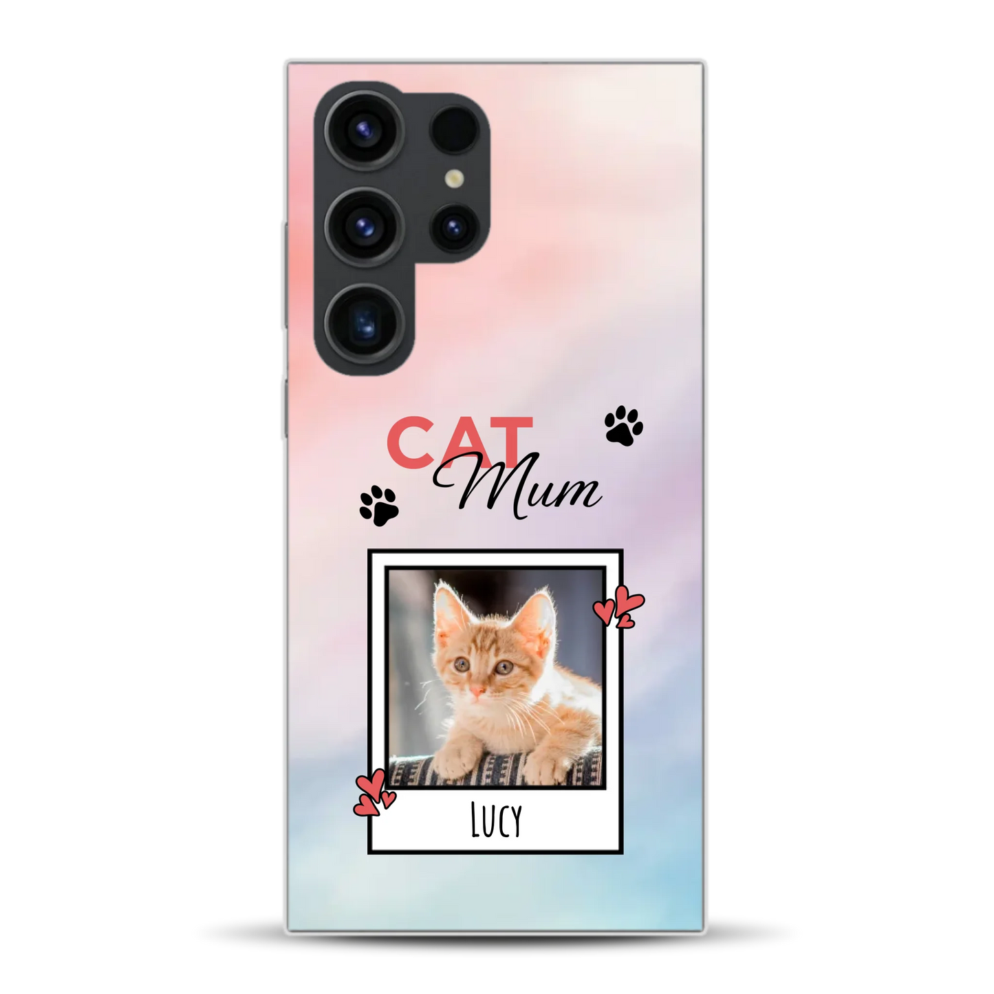 Katzen Mama - Individuelle Handyhülle für Samsung