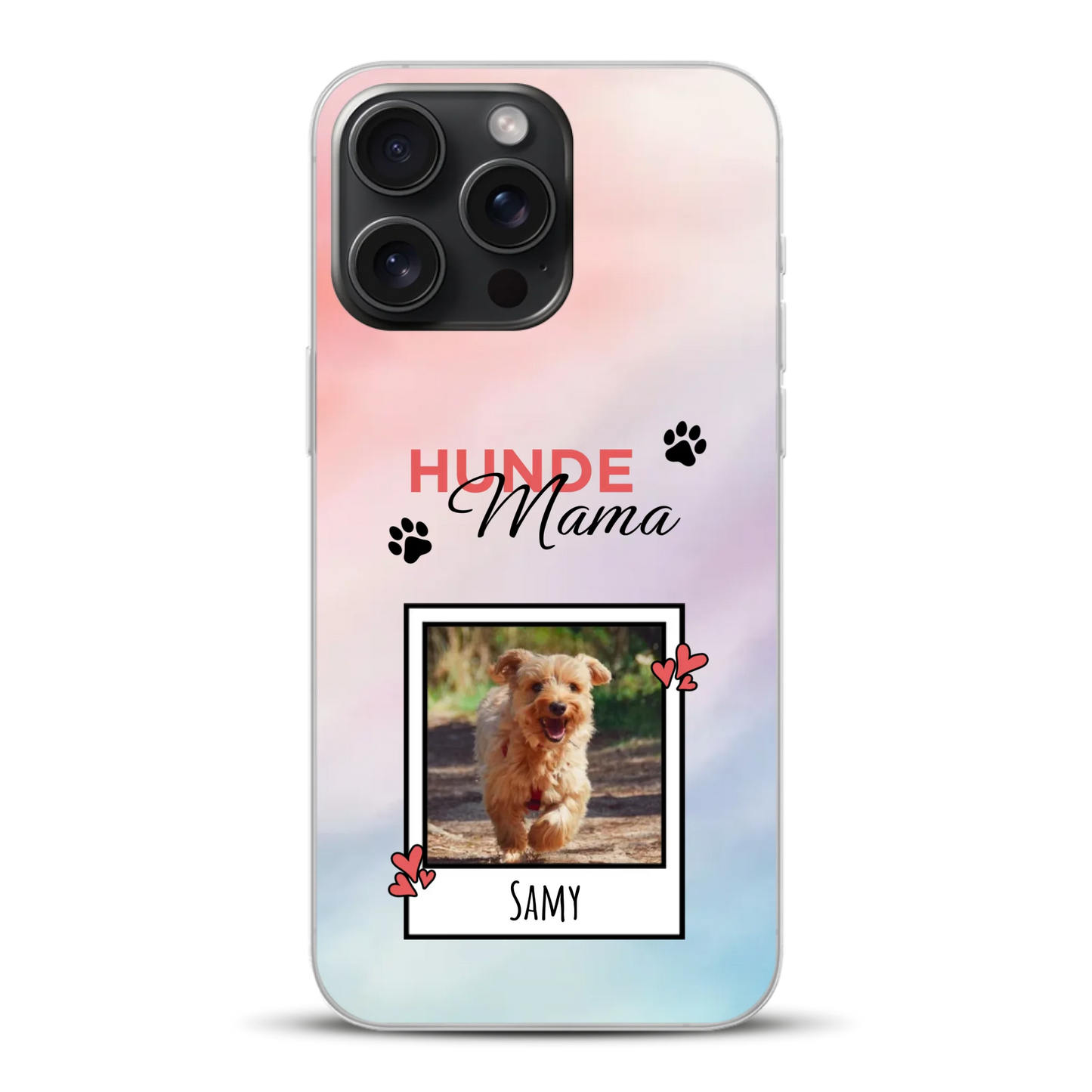 Hunde Mama - Individuelle Handyhülle für iPhone