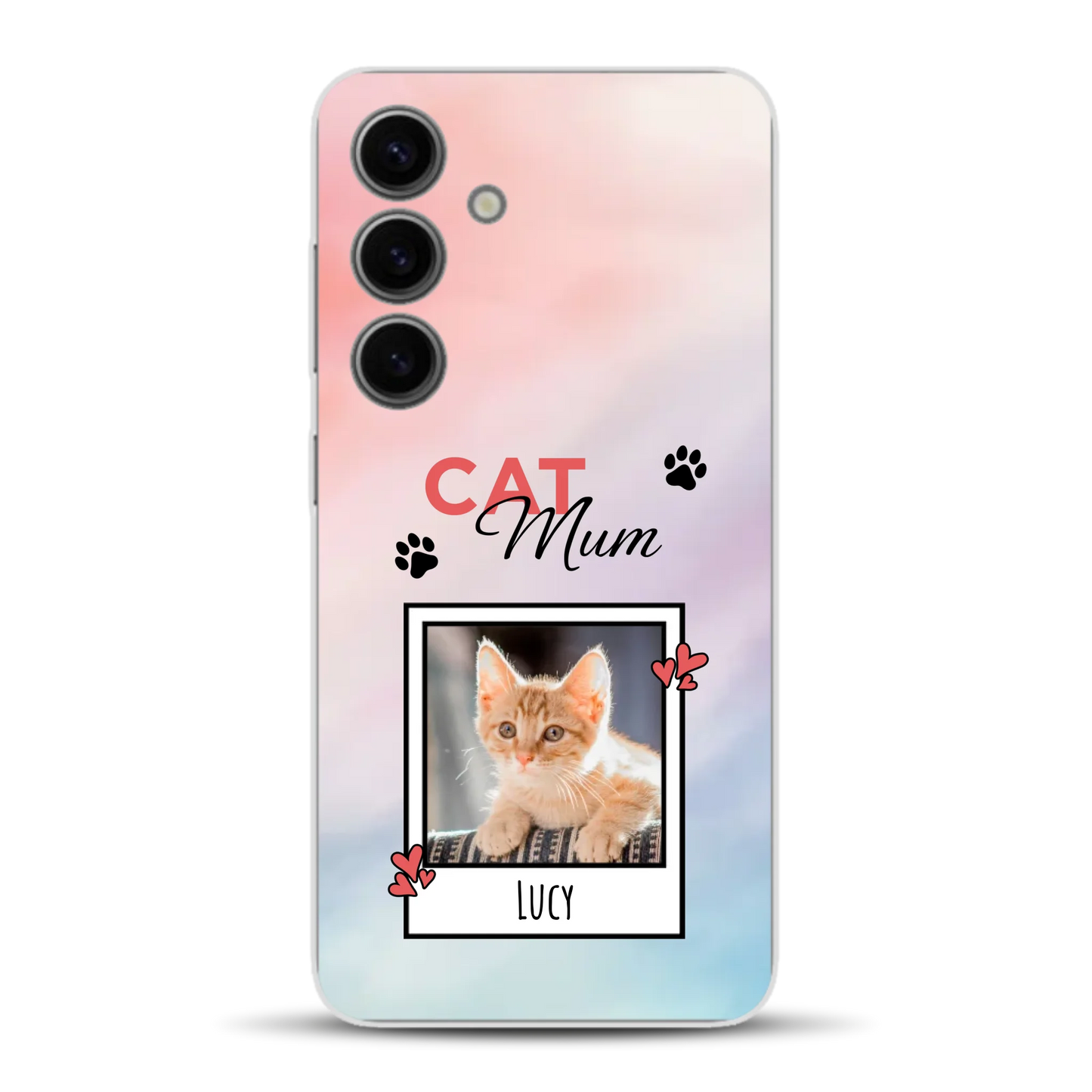Katzen Mama - Individuelle Handyhülle für Samsung