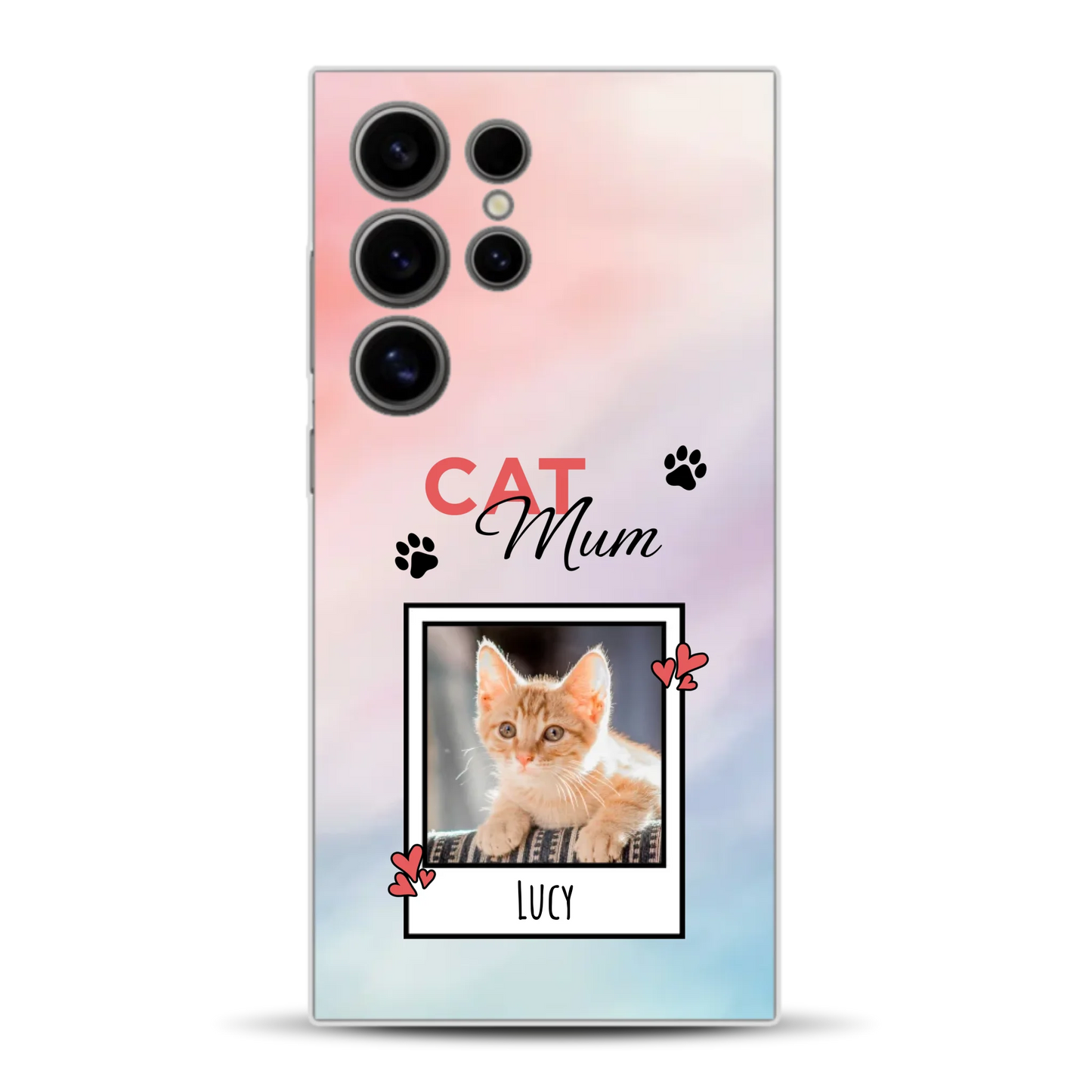 Katzen Mama - Individuelle Handyhülle für Samsung