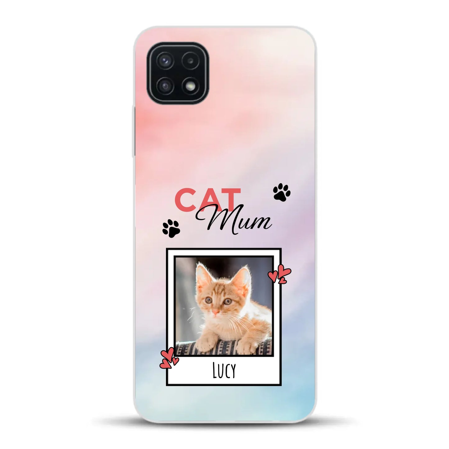 Katzen Mama - Individuelle Handyhülle für Samsung