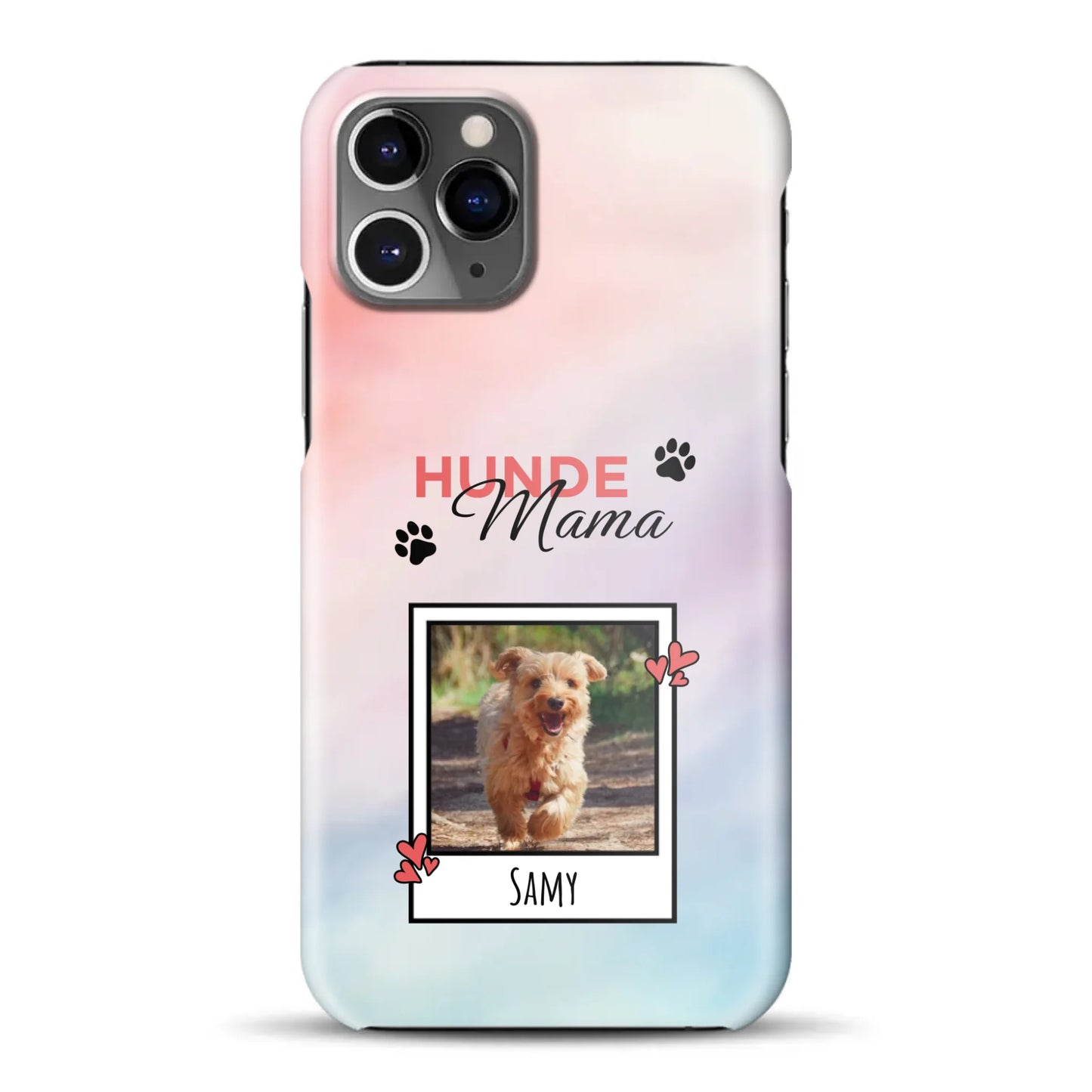 Hunde Mama - Individuelle Hardcase Hülle für iPhone