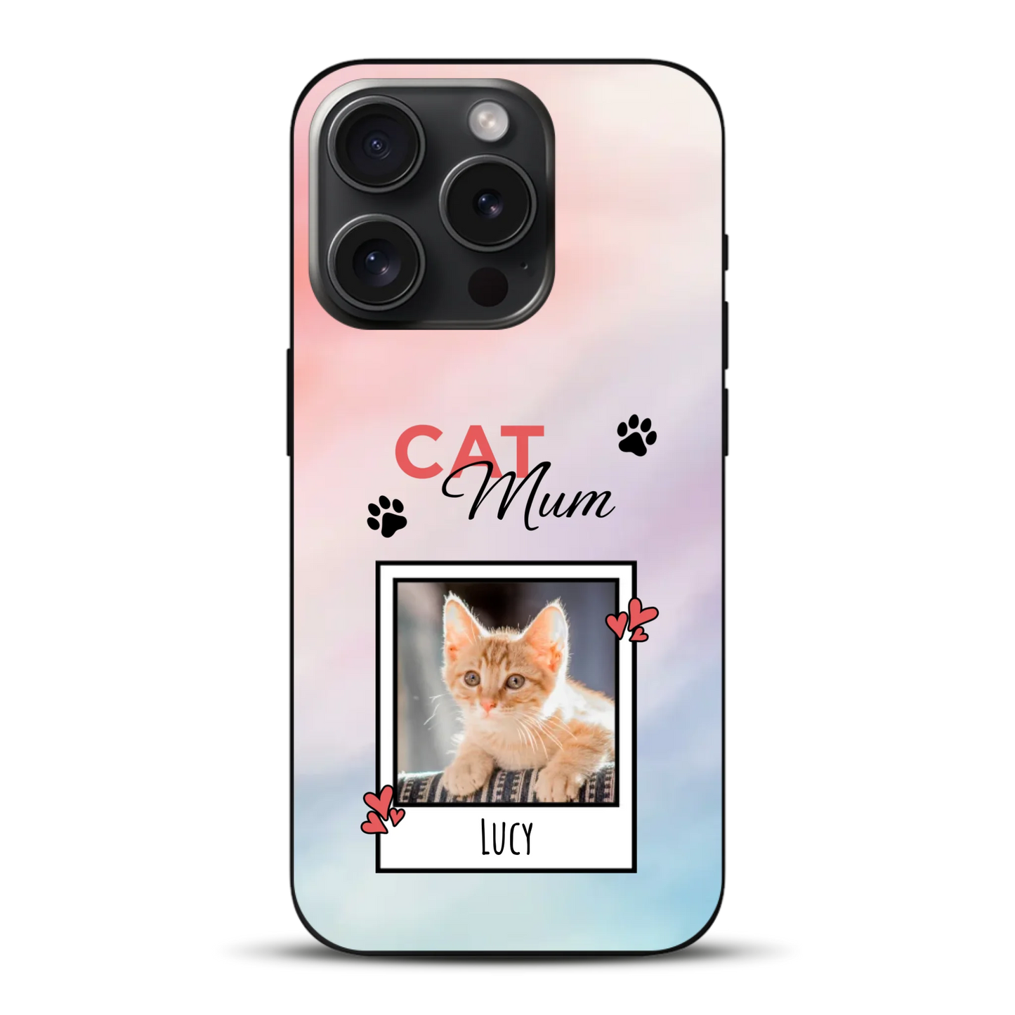 Katzen Mama - Individuelle Handyhülle für iPhone