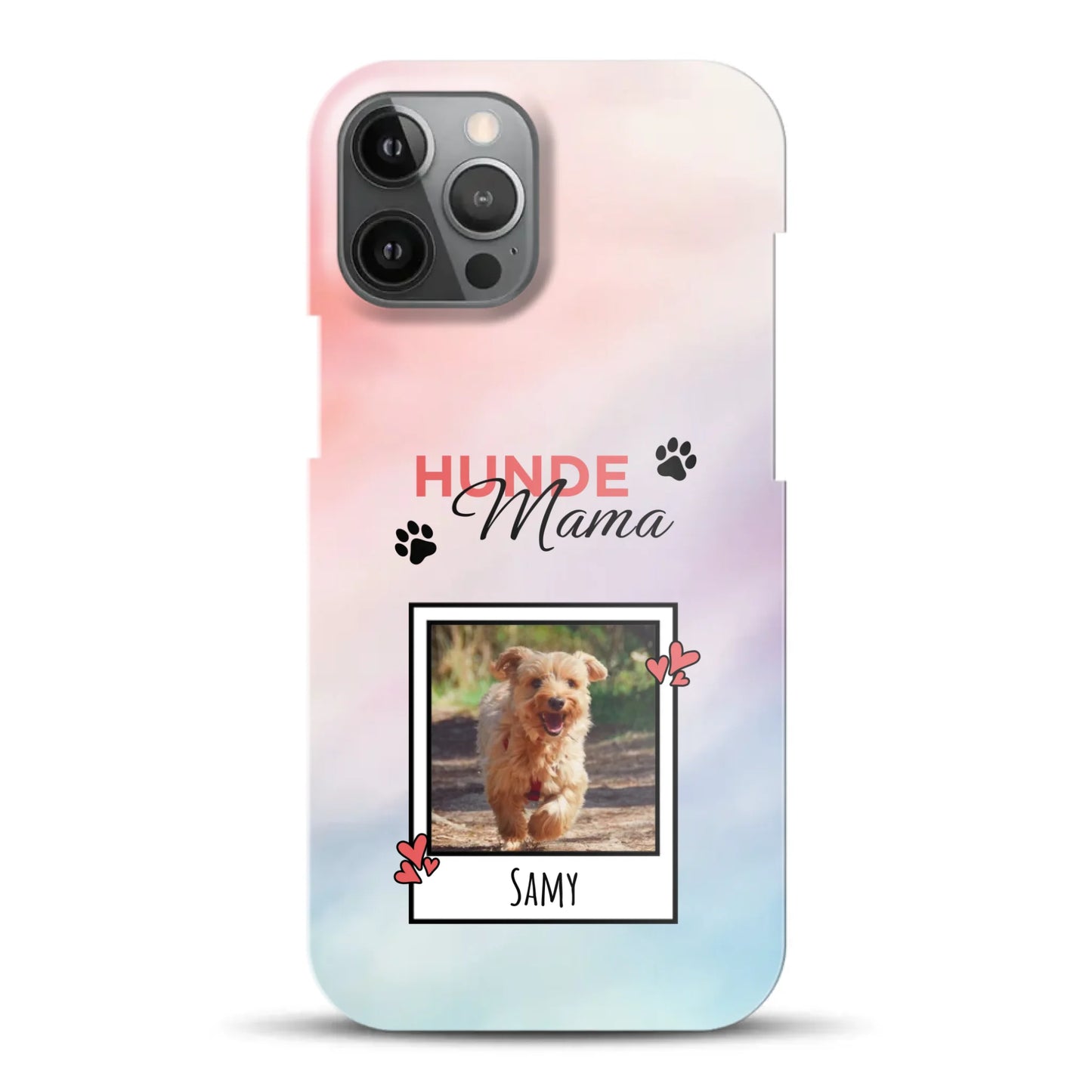 Hunde Mama - Individuelle Hardcase Hülle für iPhone