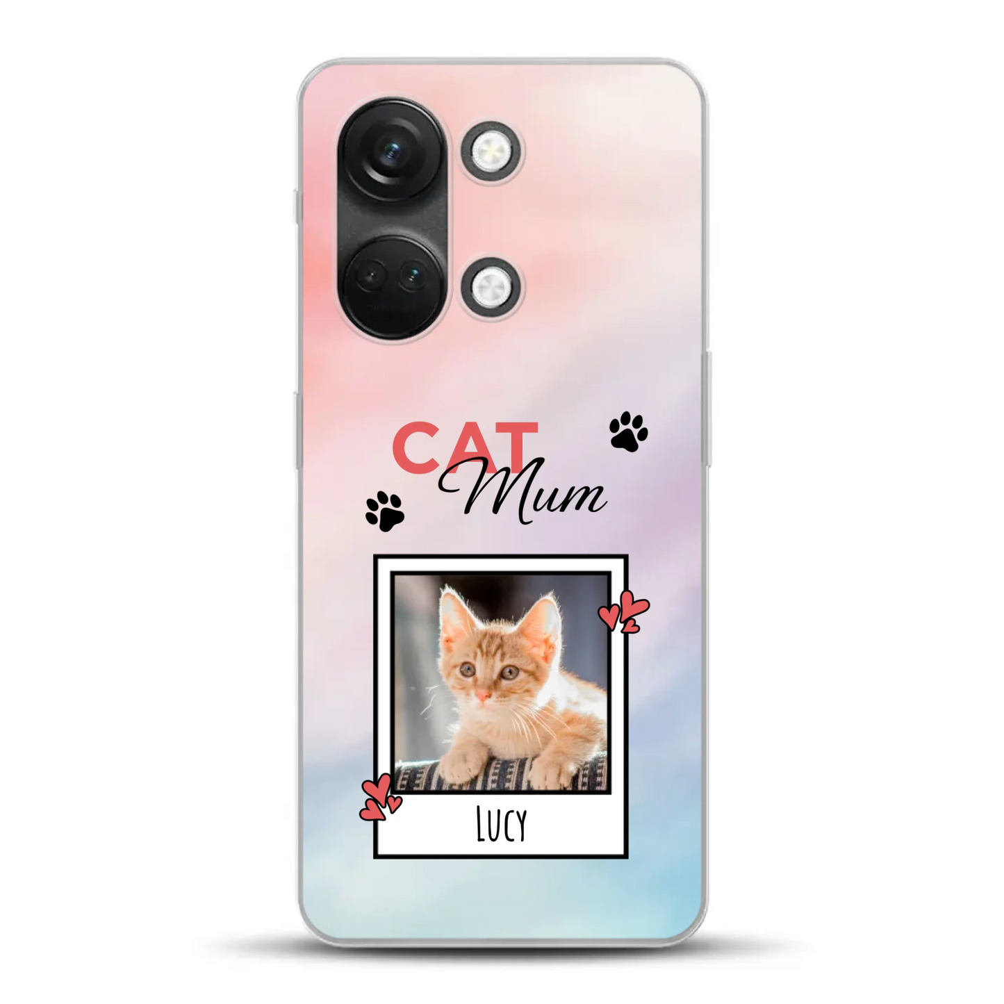 Katzen Mama - Individuelle Handyhülle