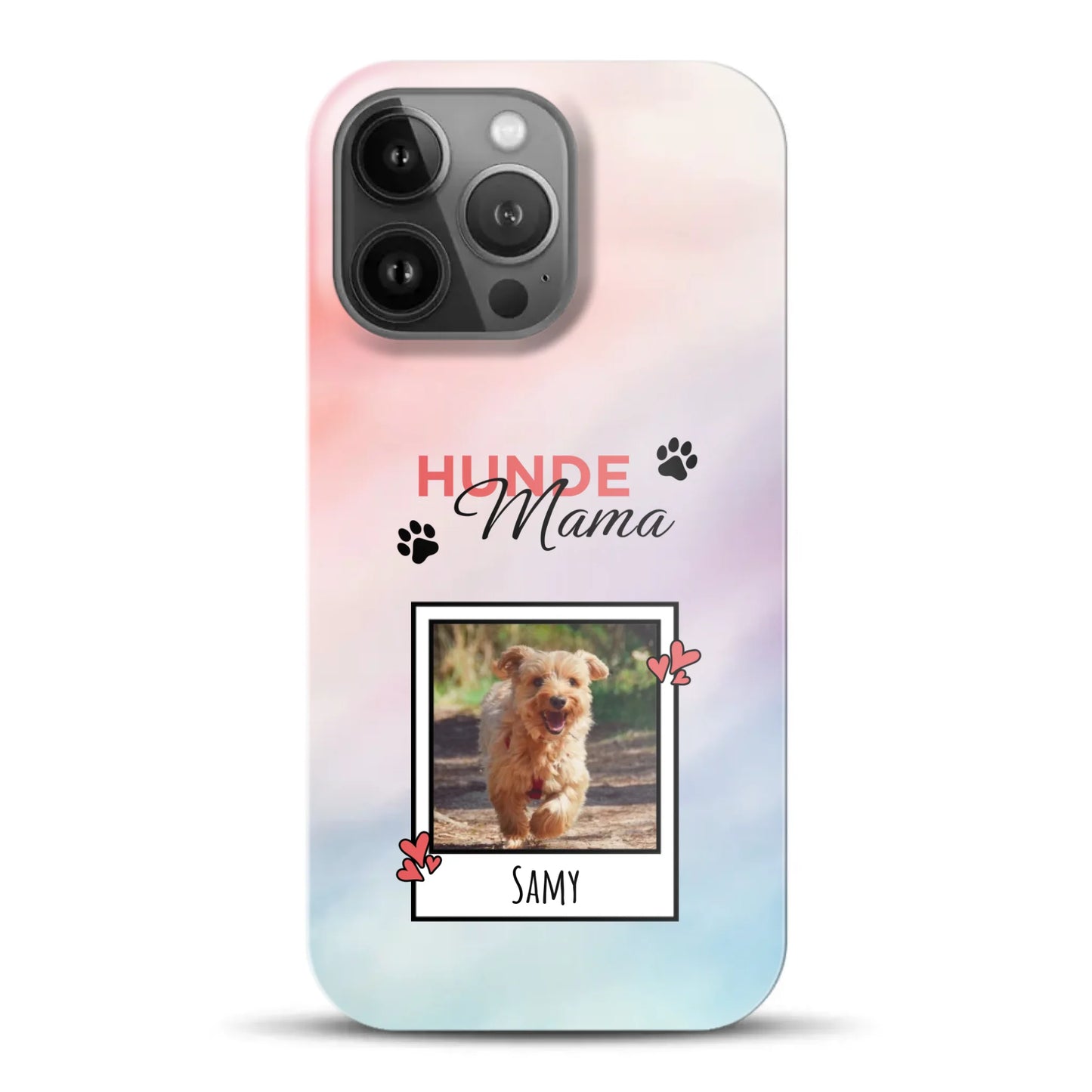 Hunde Mama - Individuelle Hardcase Hülle für iPhone