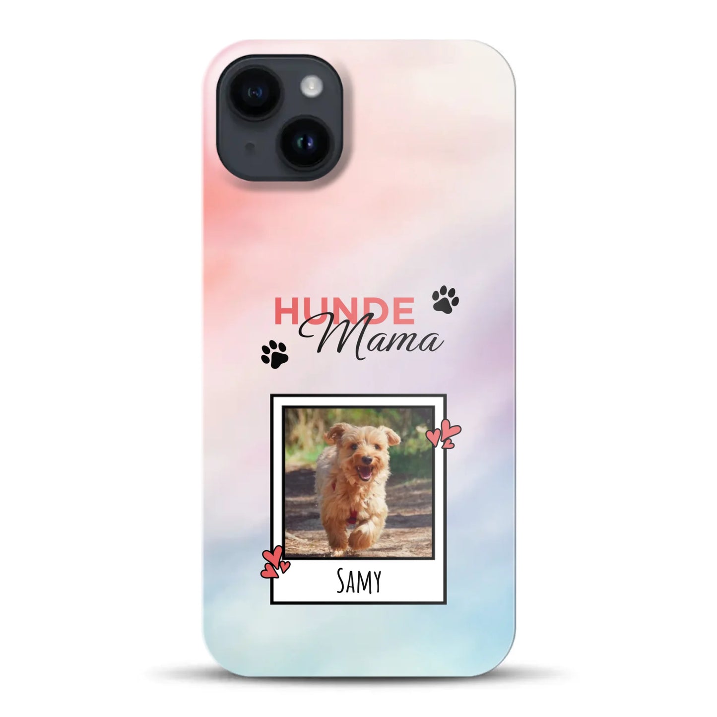 Hunde Mama - Individuelle Hardcase Hülle für iPhone
