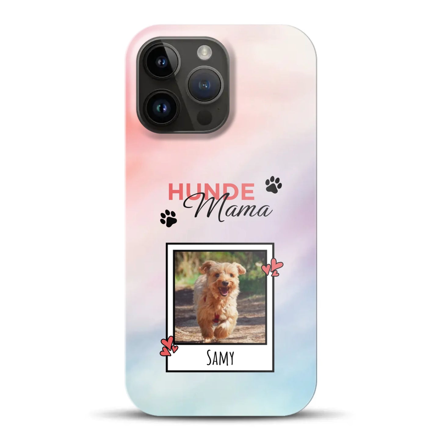 Hunde Mama - Individuelle Hardcase Hülle für iPhone