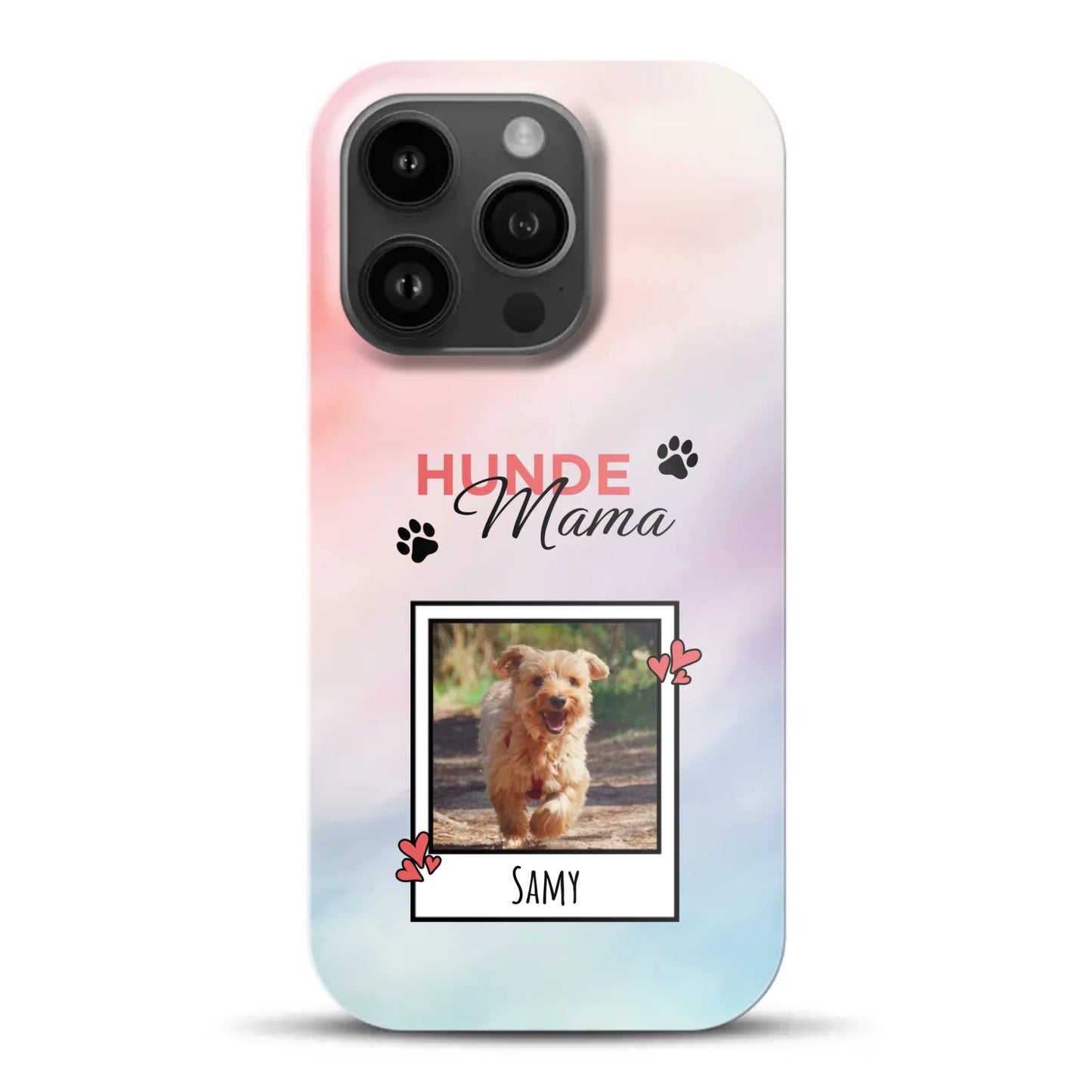 Hunde Mama - Individuelle Hardcase Hülle für iPhone