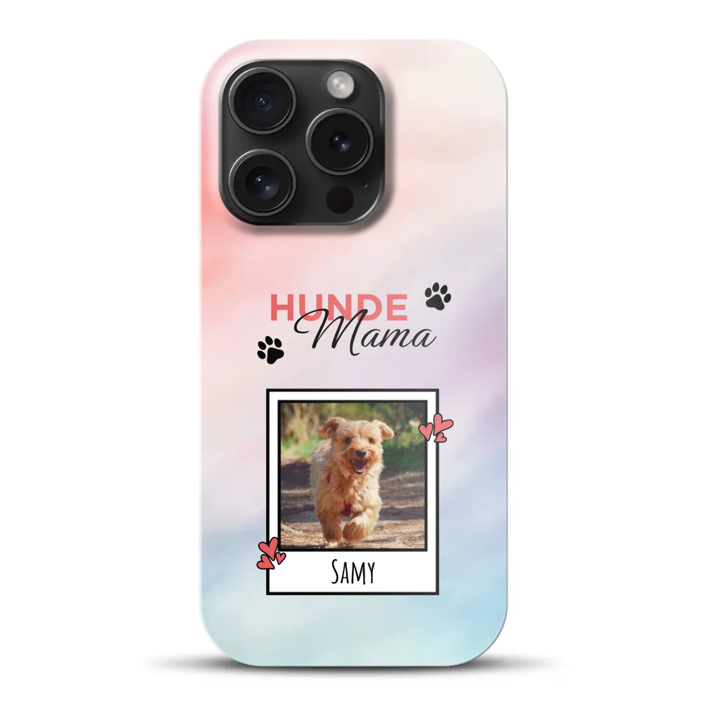 Hunde Mama - Individuelle Hardcase Hülle für iPhone