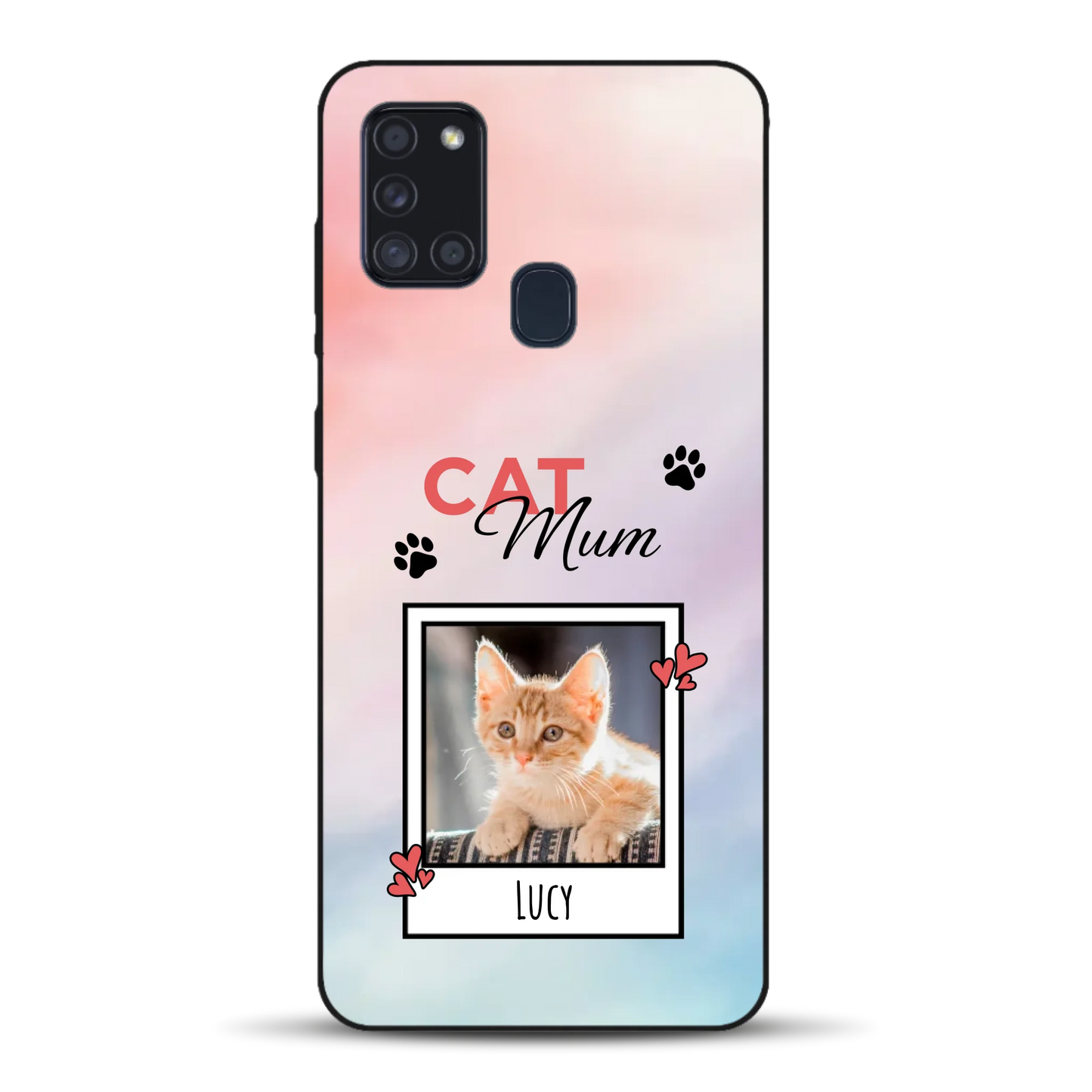 Katzen Mama - Individuelle Handyhülle für Samsung