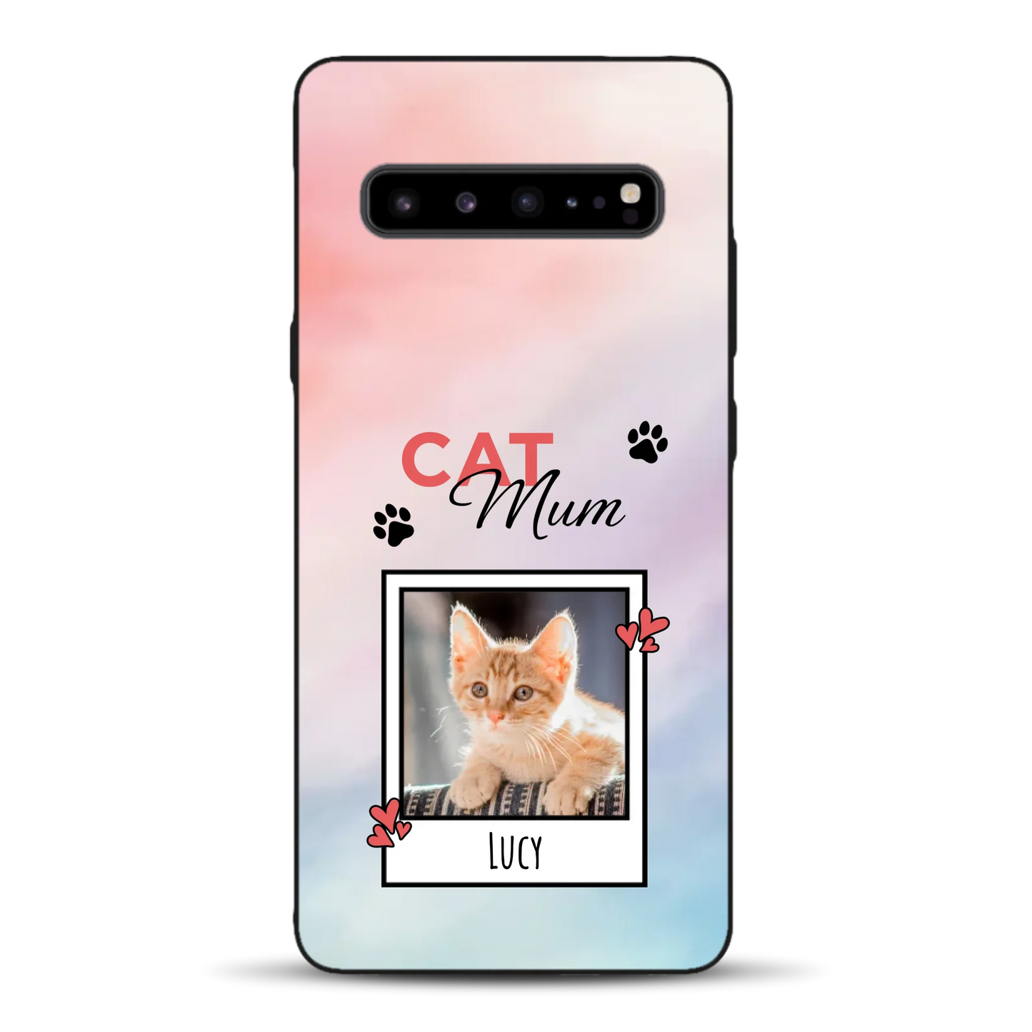 Katzen Mama - Individuelle Handyhülle für Samsung