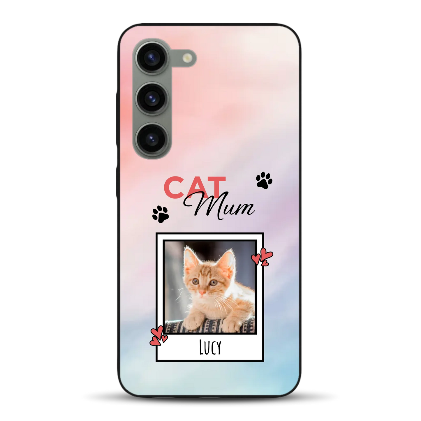 Katzen Mama - Individuelle Handyhülle für Samsung