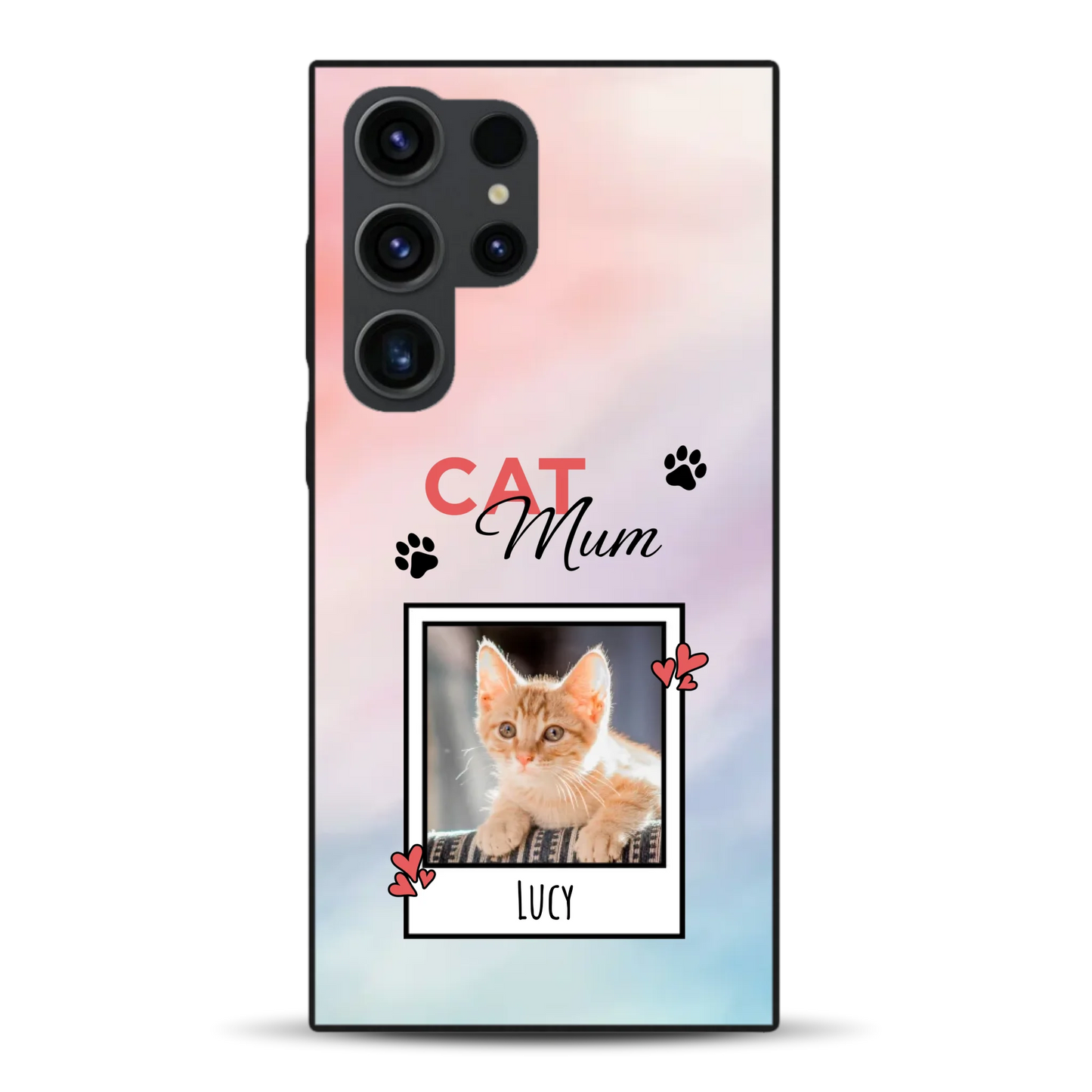 Katzen Mama - Individuelle Handyhülle für Samsung