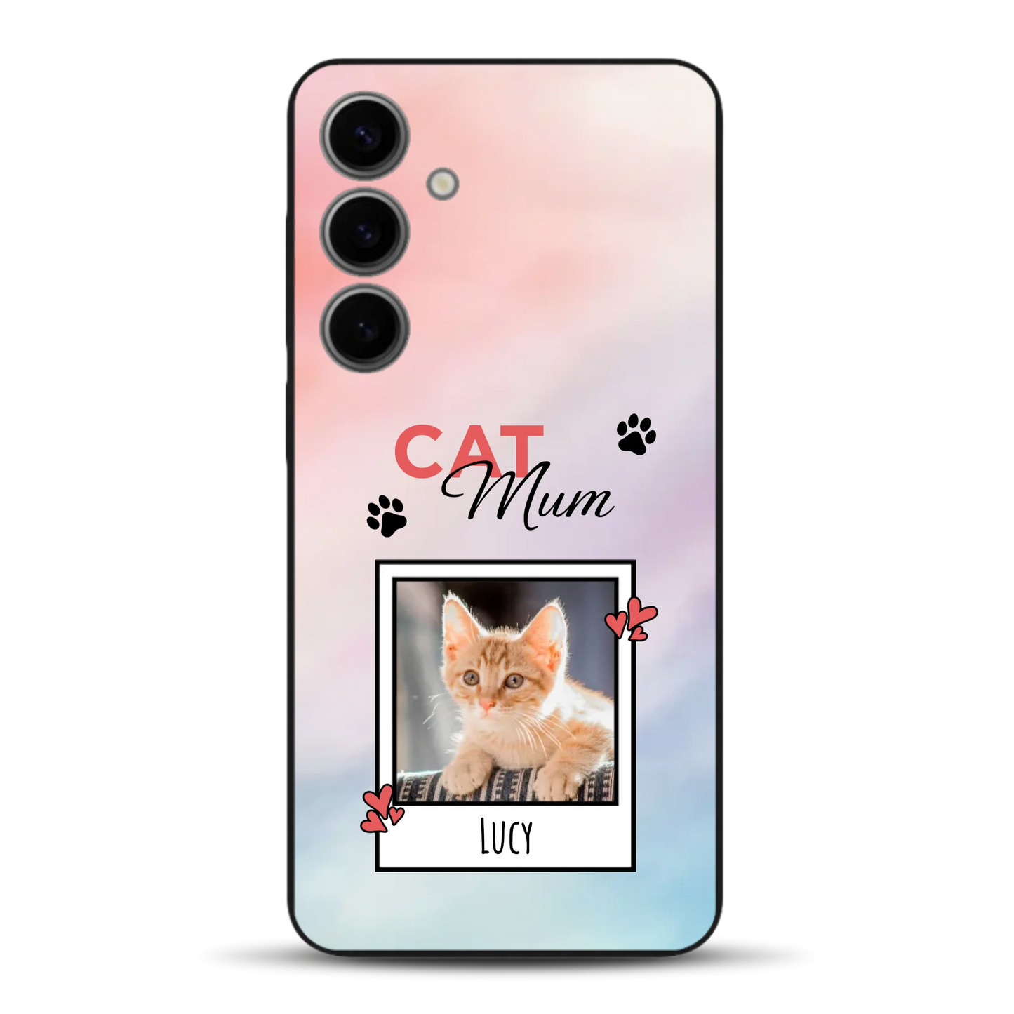 Katzen Mama - Individuelle Handyhülle für Samsung