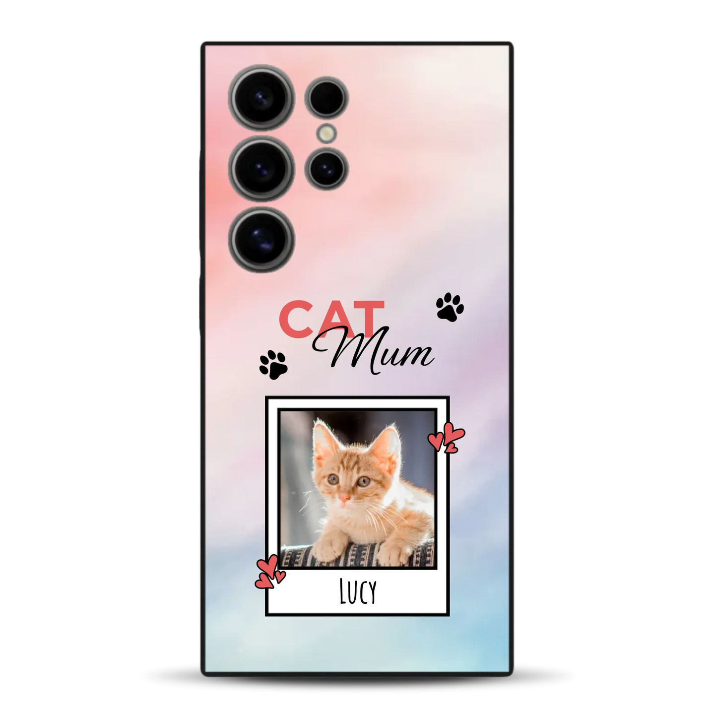 Katzen Mama - Individuelle Handyhülle für Samsung